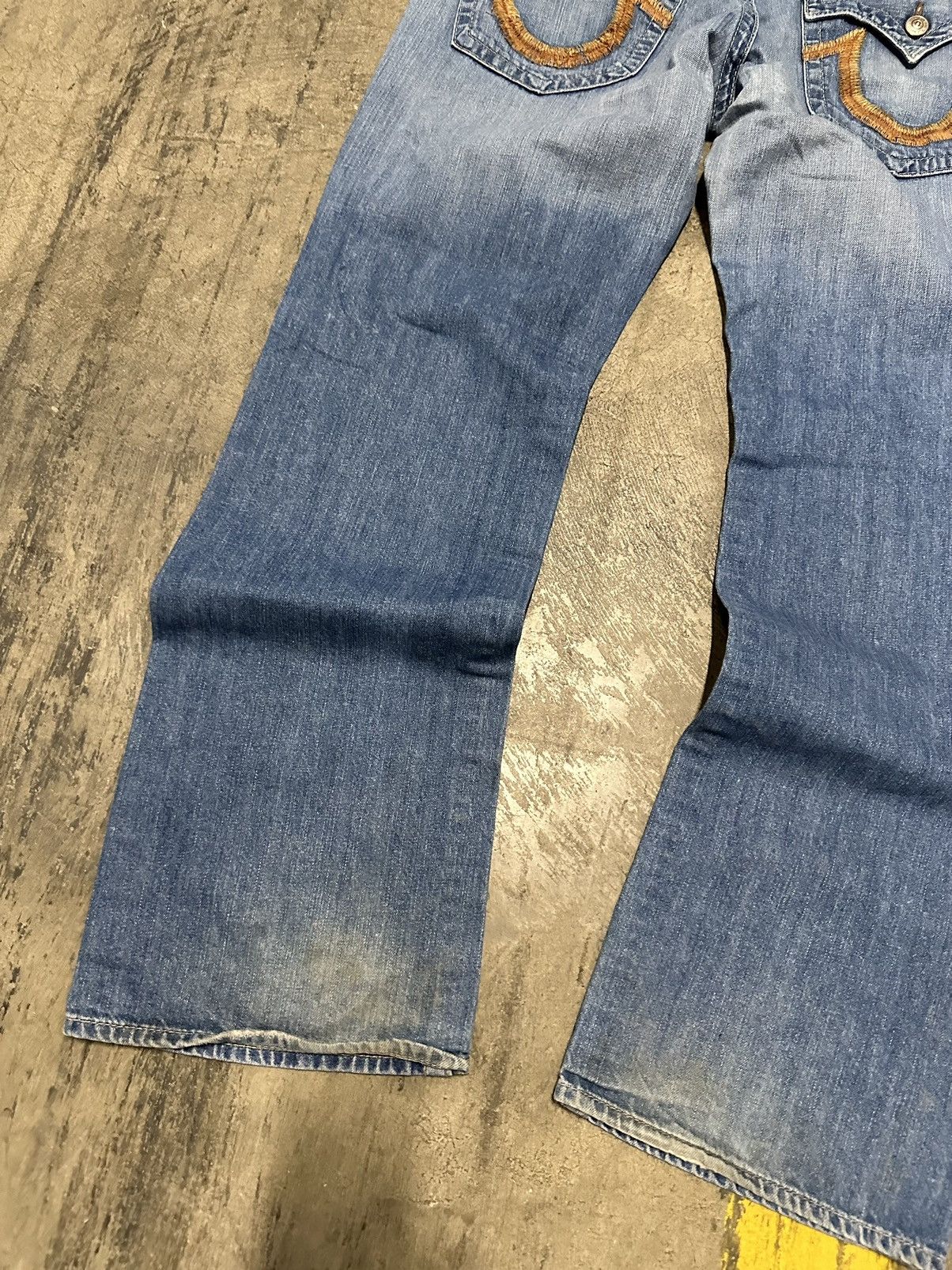 True Religion × Vintage Y2K true religion straight jeans Size US 38 / EU 54 - 3 Thumbnail