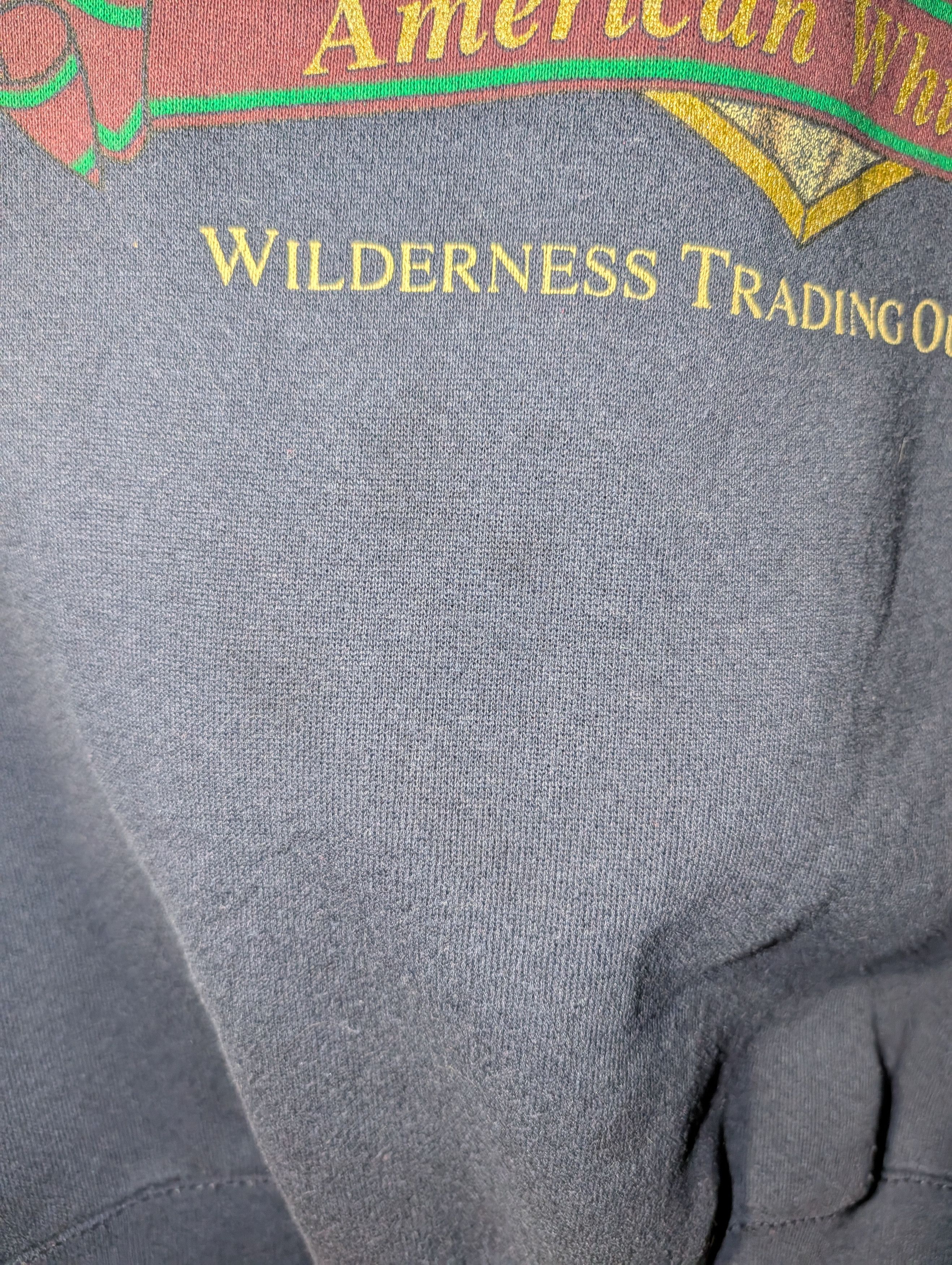 Vintage Vintage 90s Wilderness Sportsman Deer Animal Sweatshirt Size US L / EU 52-54 / 3 - 4 Thumbnail