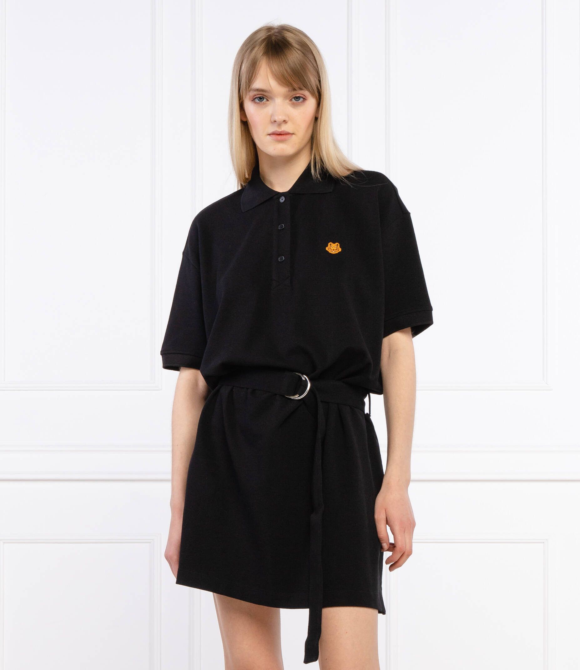 Kenzo o1y1025 Mini Dress in Black Size L / US 10 / IT 46 - 3 Thumbnail