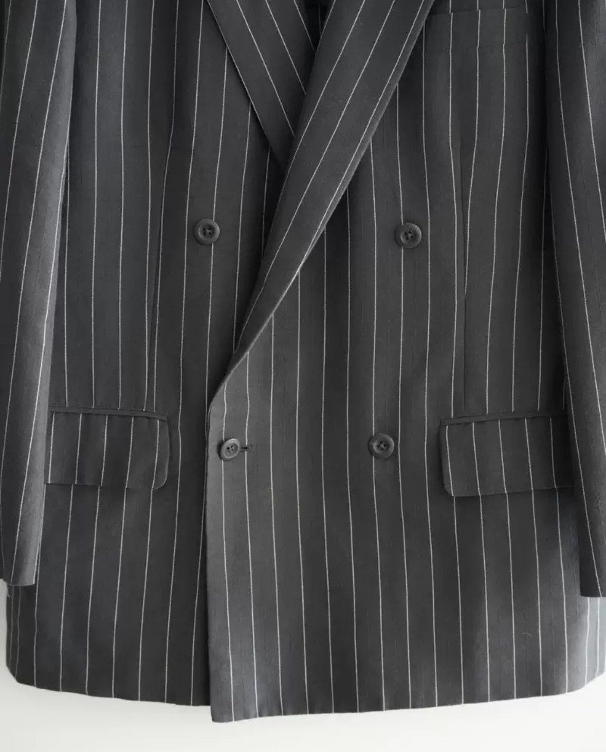 Yohji Yamamoto Yohji Yamamoto 93ss box striped suit 2412-Nextarrow Size US S / EU 44-46 / 1 - 4 Thumbnail