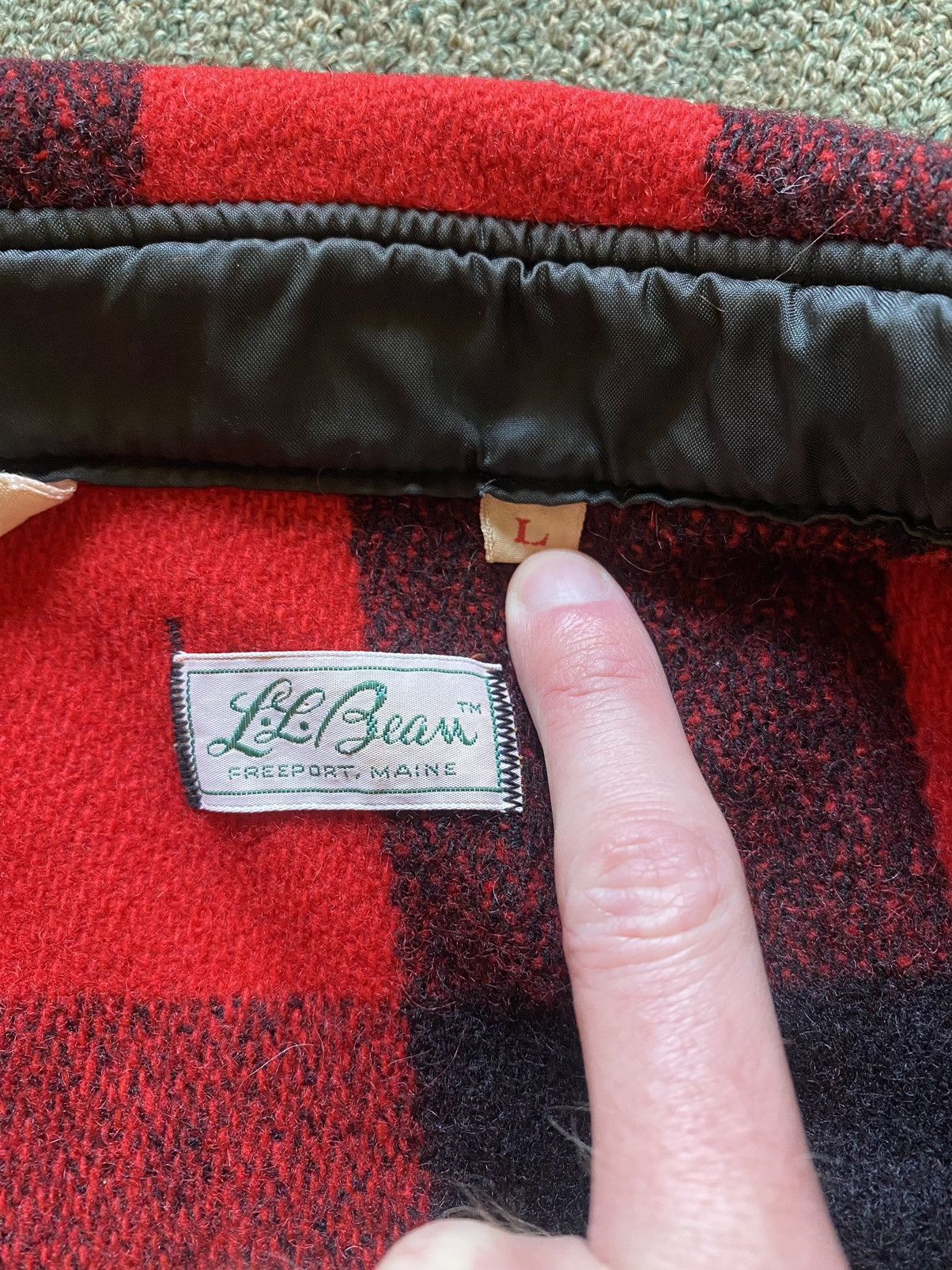 L.L. Bean × Vintage Vintage 70’s L.L. Bean Flannel Size US M / EU 48-50 / 2 - 3 Thumbnail