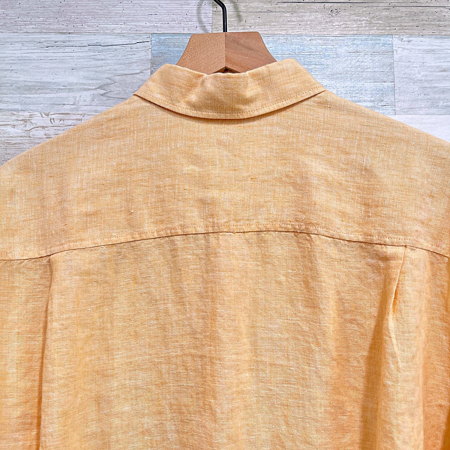 Tommy Bahama Tommy Bahama 100% Linen Shirt Orange Long Sleeve Vacation M Size US M / EU 48-50 / 2 - 5 Thumbnail