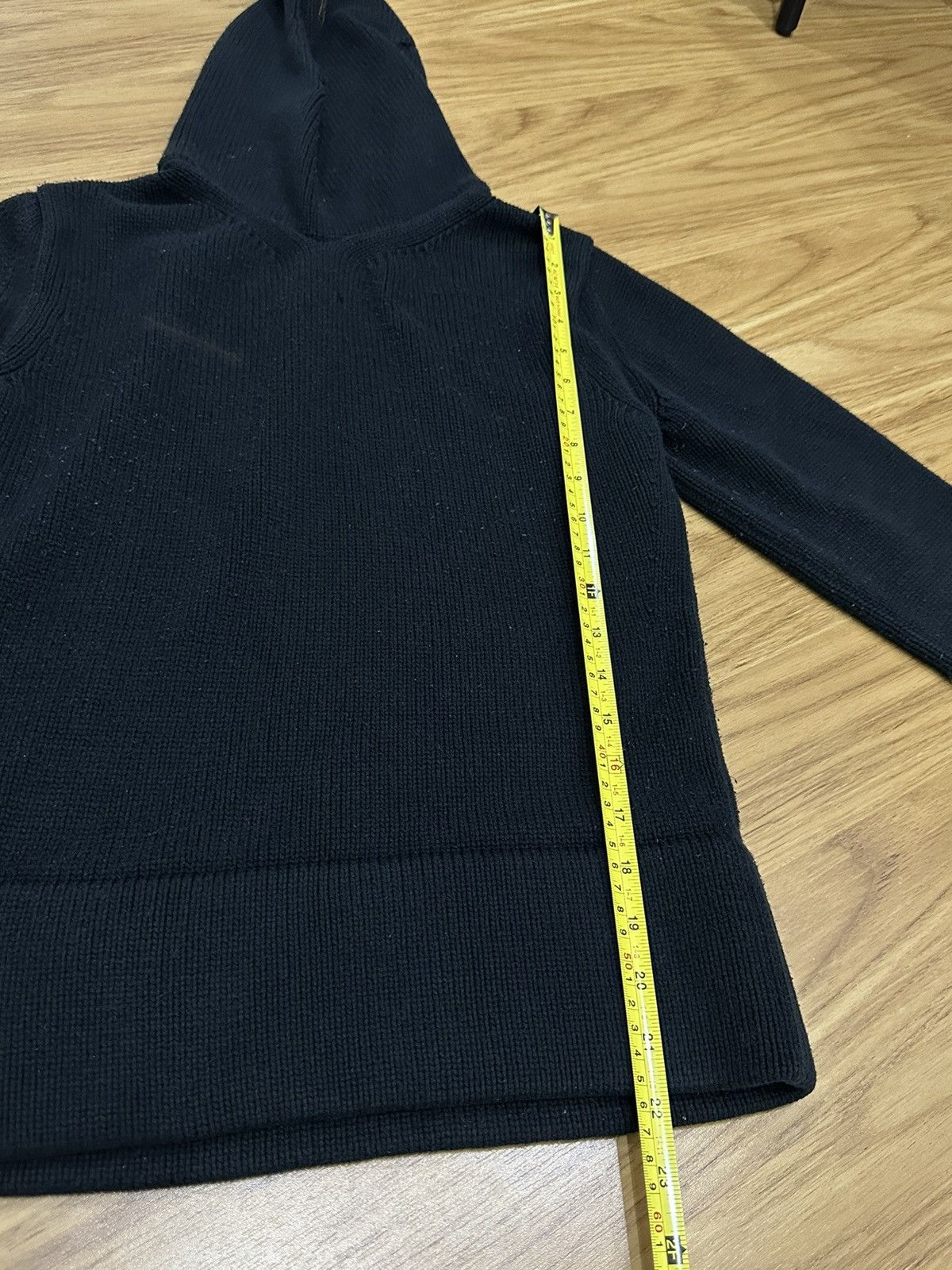 Hysteric Glamour Hysteric Waffle Thermal Ninja Knit Hoodie Size US S / EU 44-46 / 1 - 7 Thumbnail