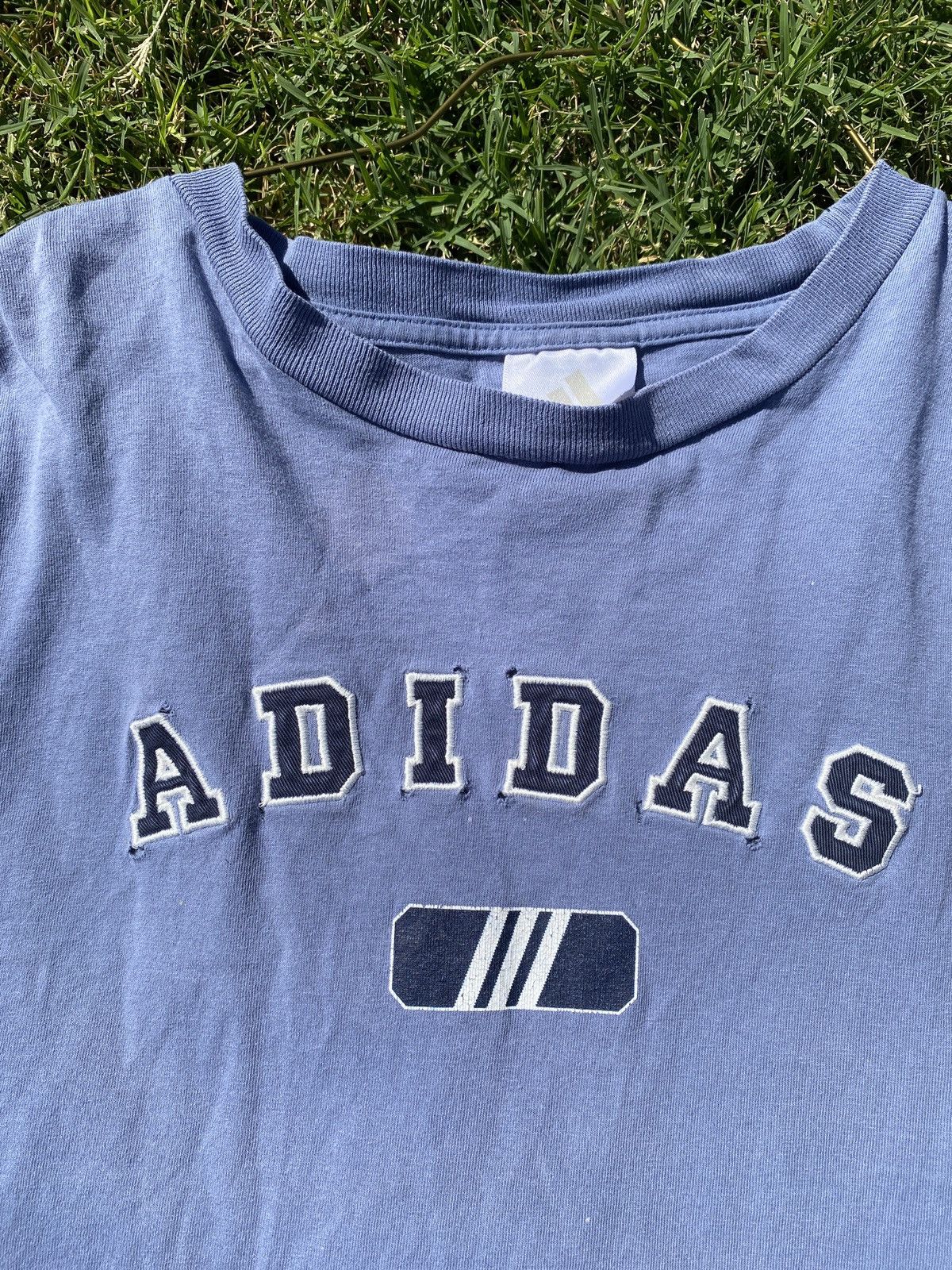 Adidas × Vintage Vintage Adidas T-shirt Size US XXL / EU 58 / 5 - 3 Thumbnail