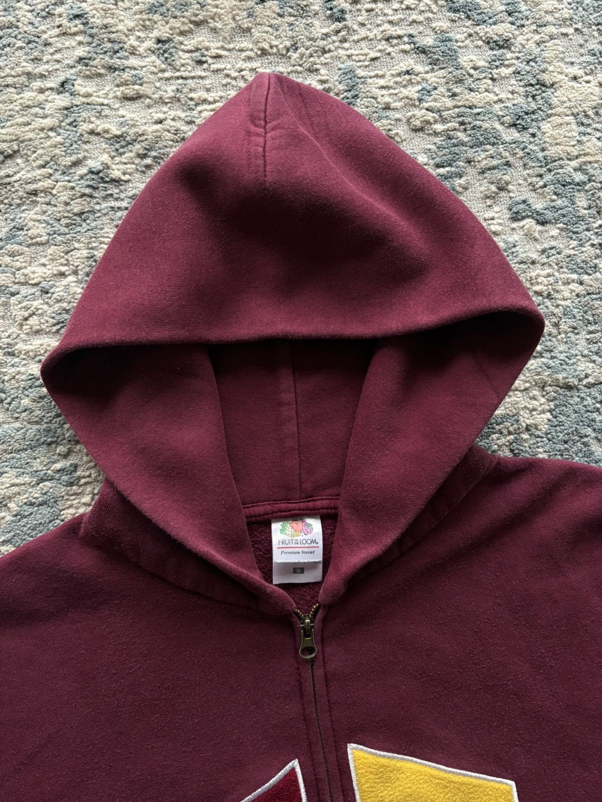 Japanese Brand × Vintage Vintage 90s HIGH SCHOOL KOSTKA Big Logo Boxy Hoodie Size US M / EU 48-50 / 2 - 8 Thumbnail