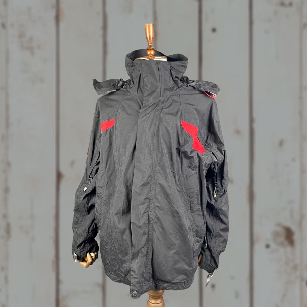 Nike Nike ACG Hoodie Jacket Mens XL Black Nylon Long Sleeve Windbreaker Slim Fit Size US XL / EU 56 / 4 - 1 Thumbnail