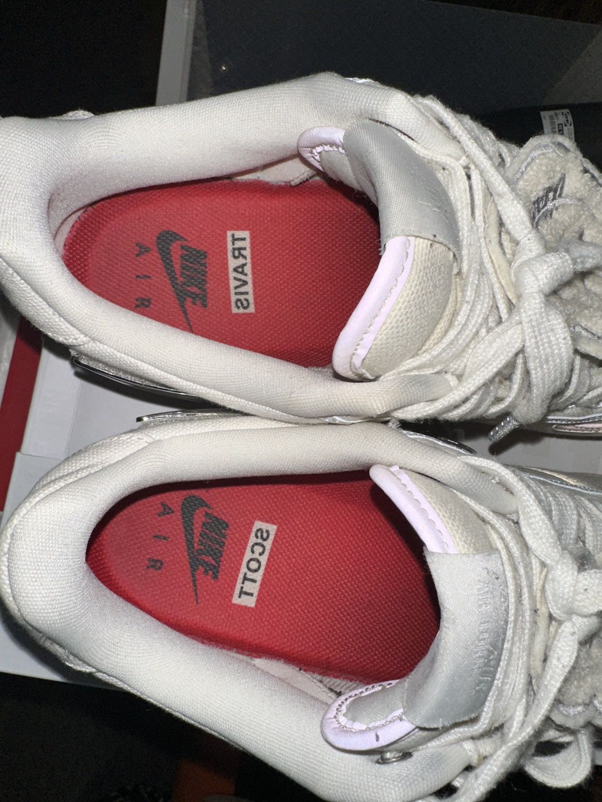 Nike Nike Air Force 1 Low Travis Scott Sail Size 10.5 Size US 10.5 / EU 43-44 - 6 Thumbnail
