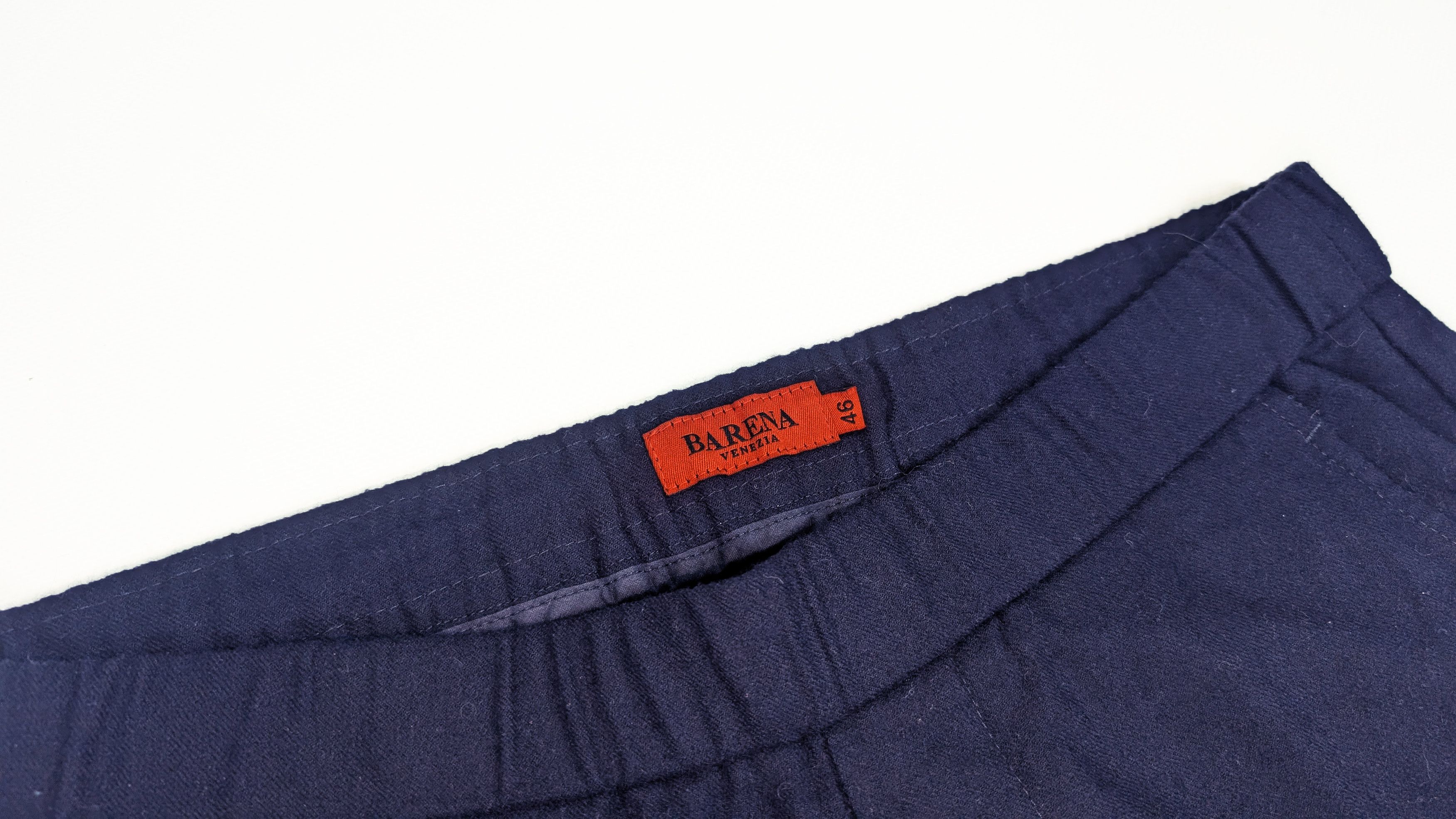 Barena Barena Venezia Blue Wool Pants Size 46 W32 L28 Size US 30 / EU 46 - 3 Thumbnail