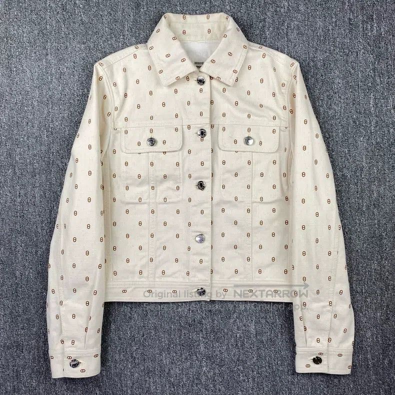 Hermes Hermes Pig Nose Full-Print Jacket Size XS / US 0-2 / IT 36-38 - 1 Thumbnail