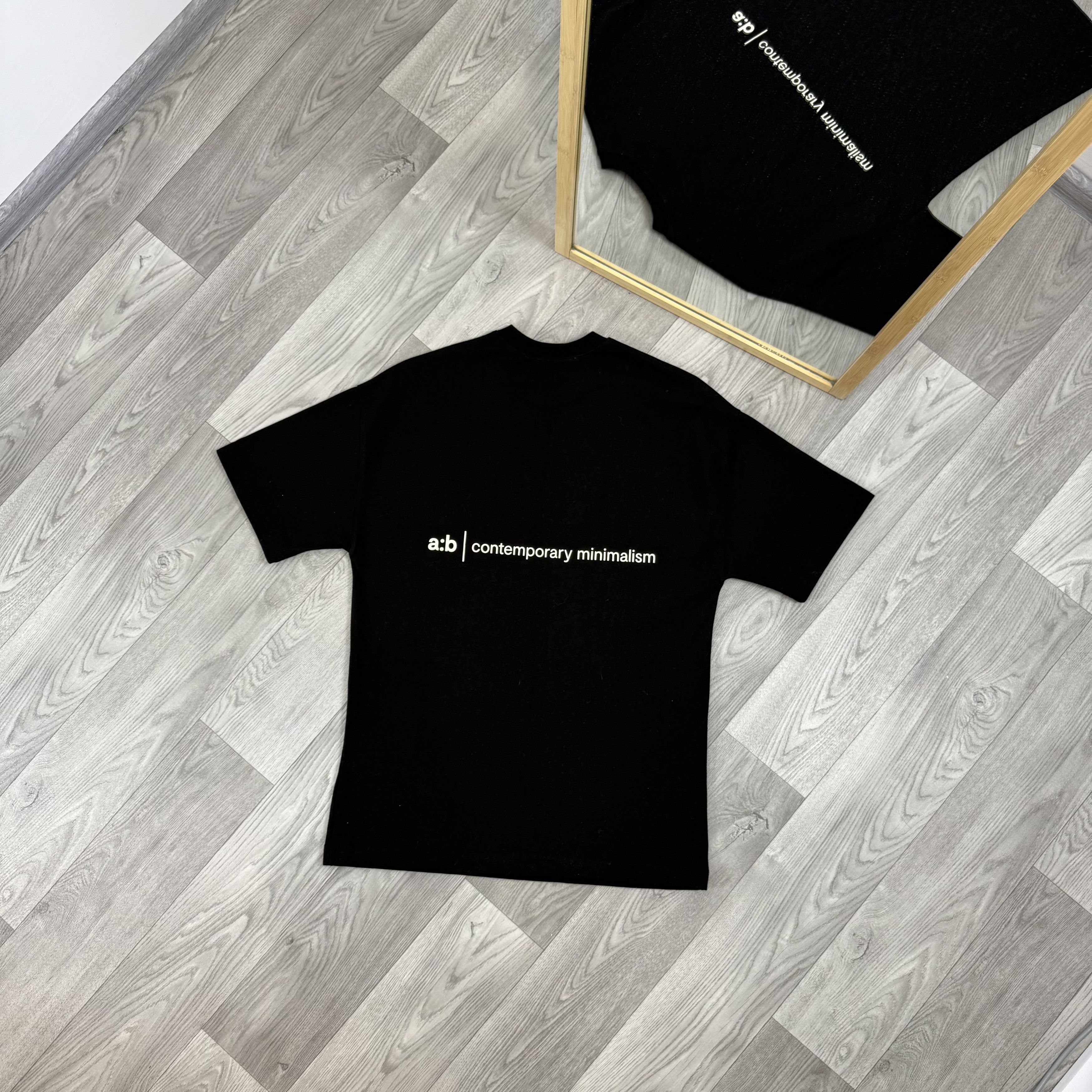 About:Blank About:Blank contemporary minimalism Graphic Boxy Tee Shirt Size US S / EU 44-46 / 1 - 1 Thumbnail