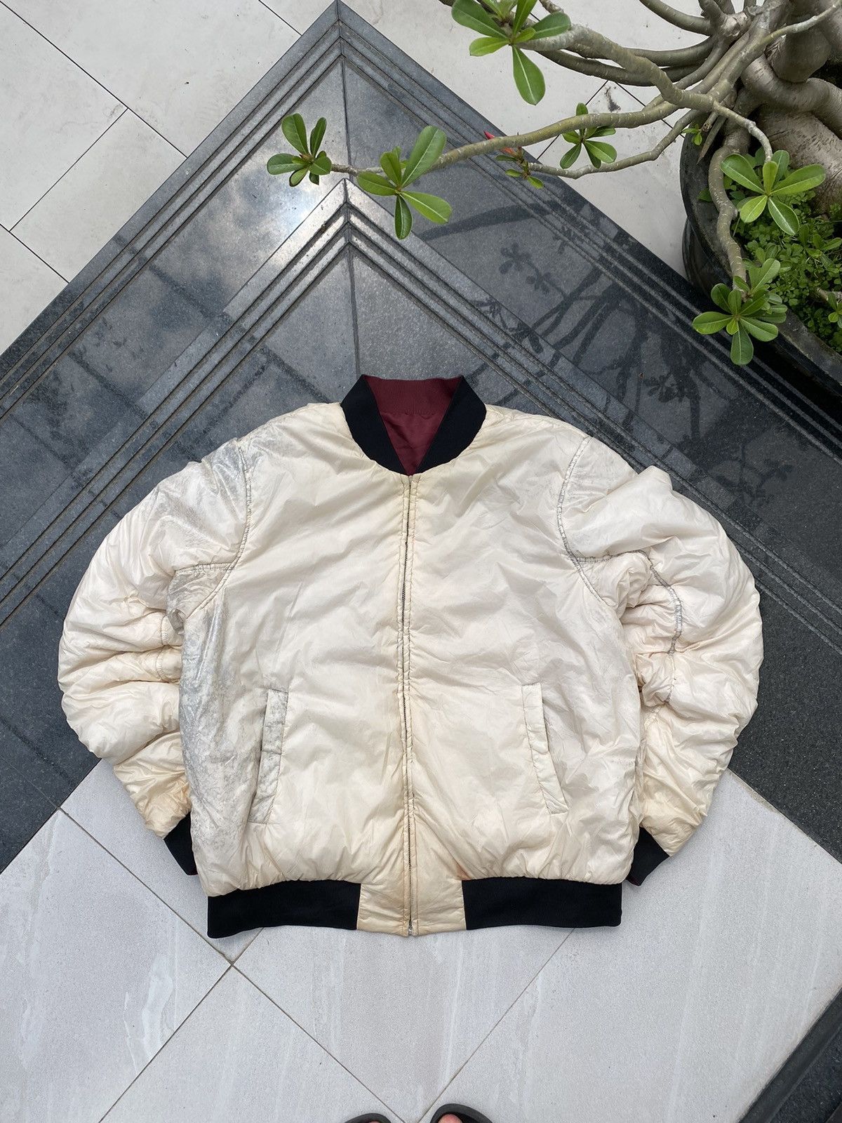 Evisu × Vintage 90S EVISU JAPANESE RARE TWO SIDE RETRO Y2K BOMBER Size US XXL / EU 58 / 5 - 3 Thumbnail