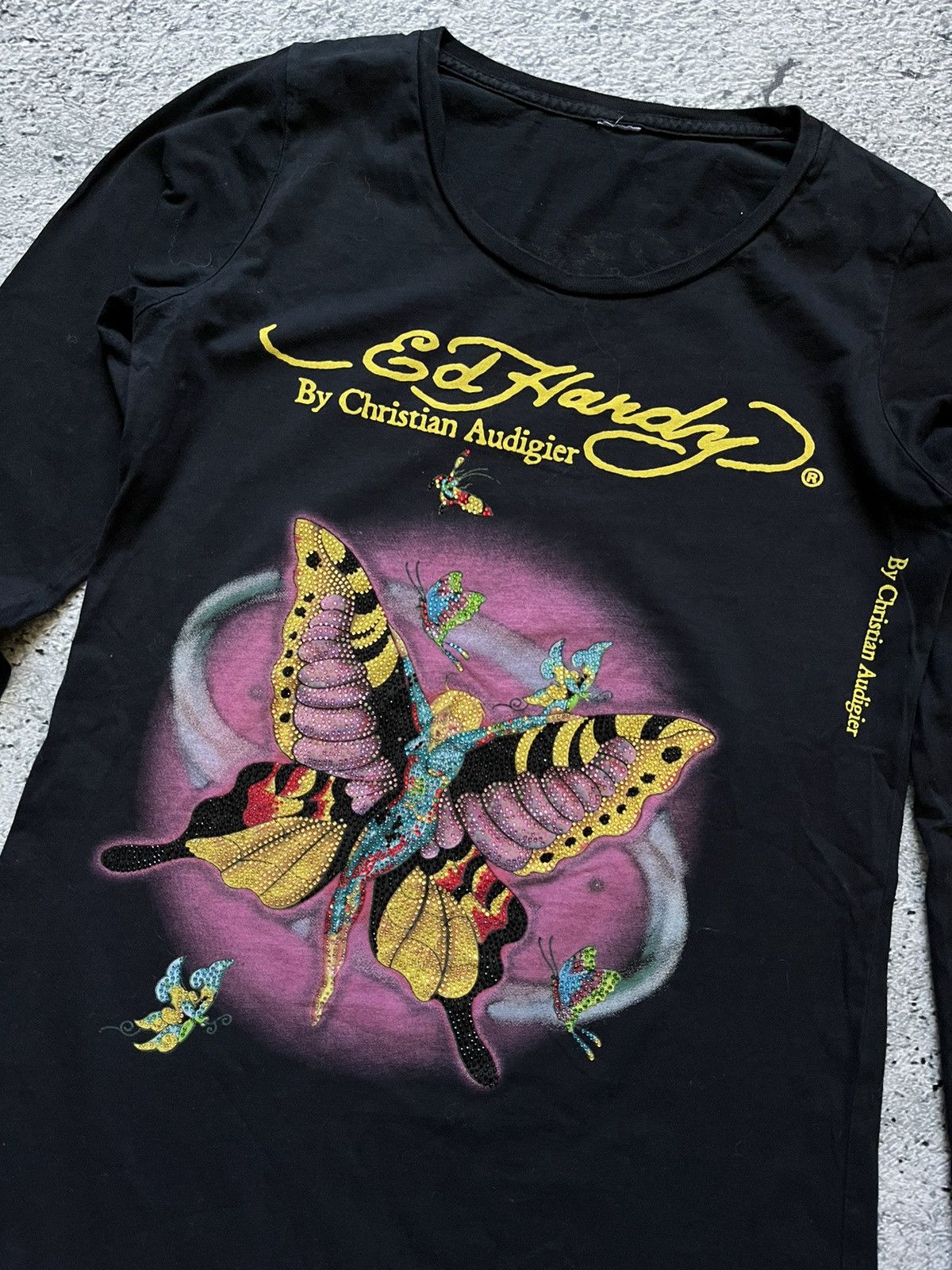 Ed Hardy Ed Hardy By Christian Audigier Tattos Long Sleeve Y2K USA Size US M / EU 48-50 / 2 - 4 Thumbnail