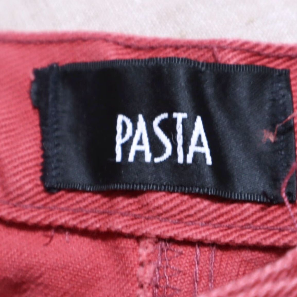 Vintage **VTG Pasta Red Relaxed Fit High Waist Cotton Denim Jeans Women's 4** User: VTG Pasta Red Relaxed Fit High Waist Cotton Denim Jeans Women's 4 Size 27" / US 4 / IT 40 - 5 Thumbnail