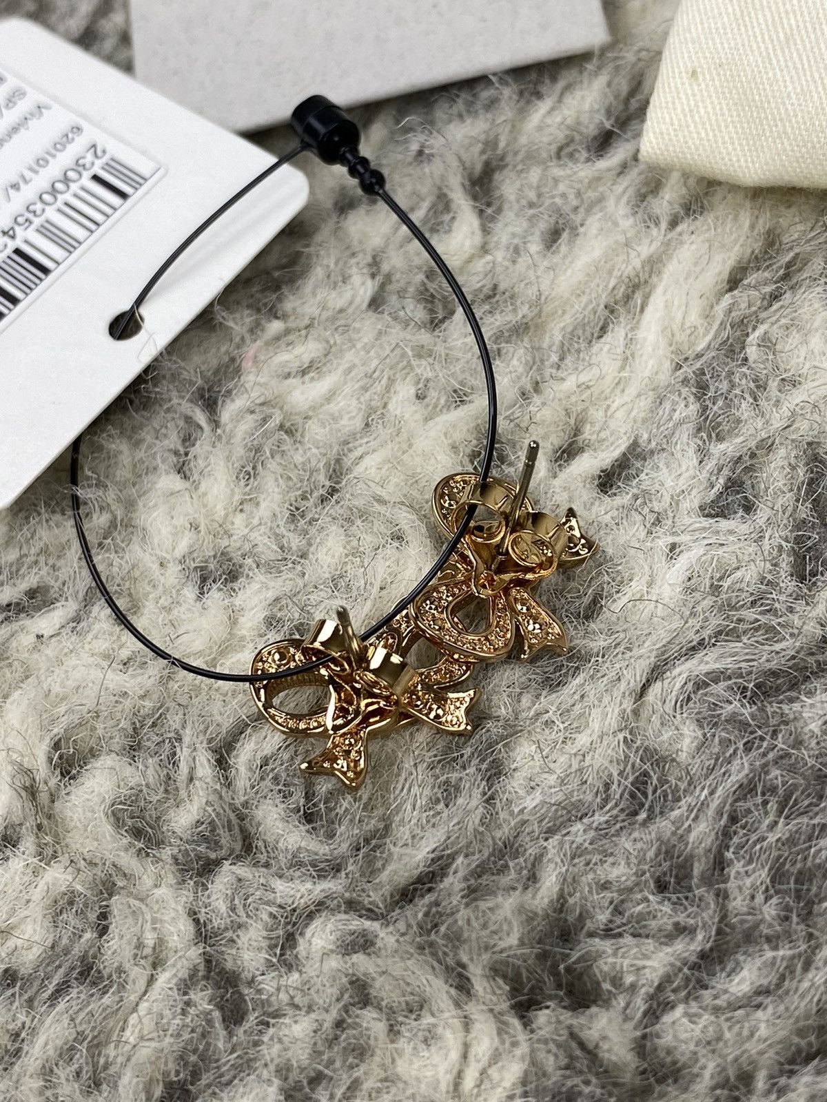 Vivienne Westwood NWT Vivienne Westwood Gold/Rose Gold Very Rare Pin Earrings Size ONE SIZE - 5 Thumbnail