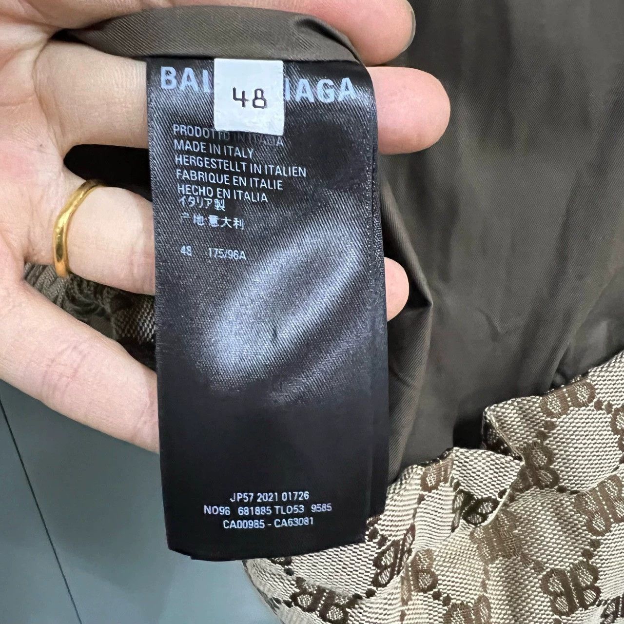 Balenciaga balenciaga x gucci collaborative puffer jacket Size US L / EU 52-54 / 3 - 3 Thumbnail
