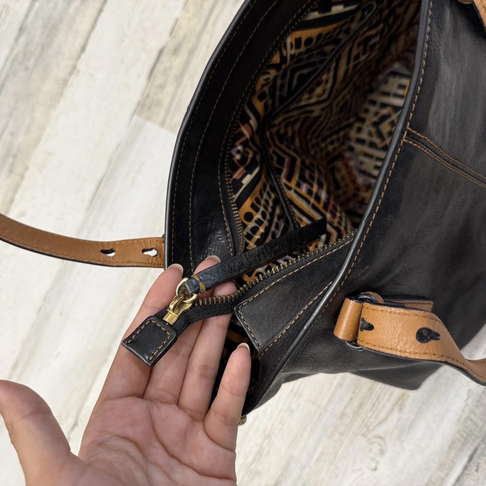 Designer Vera Bradley Leather Tote Size ONE SIZE - 6 Thumbnail