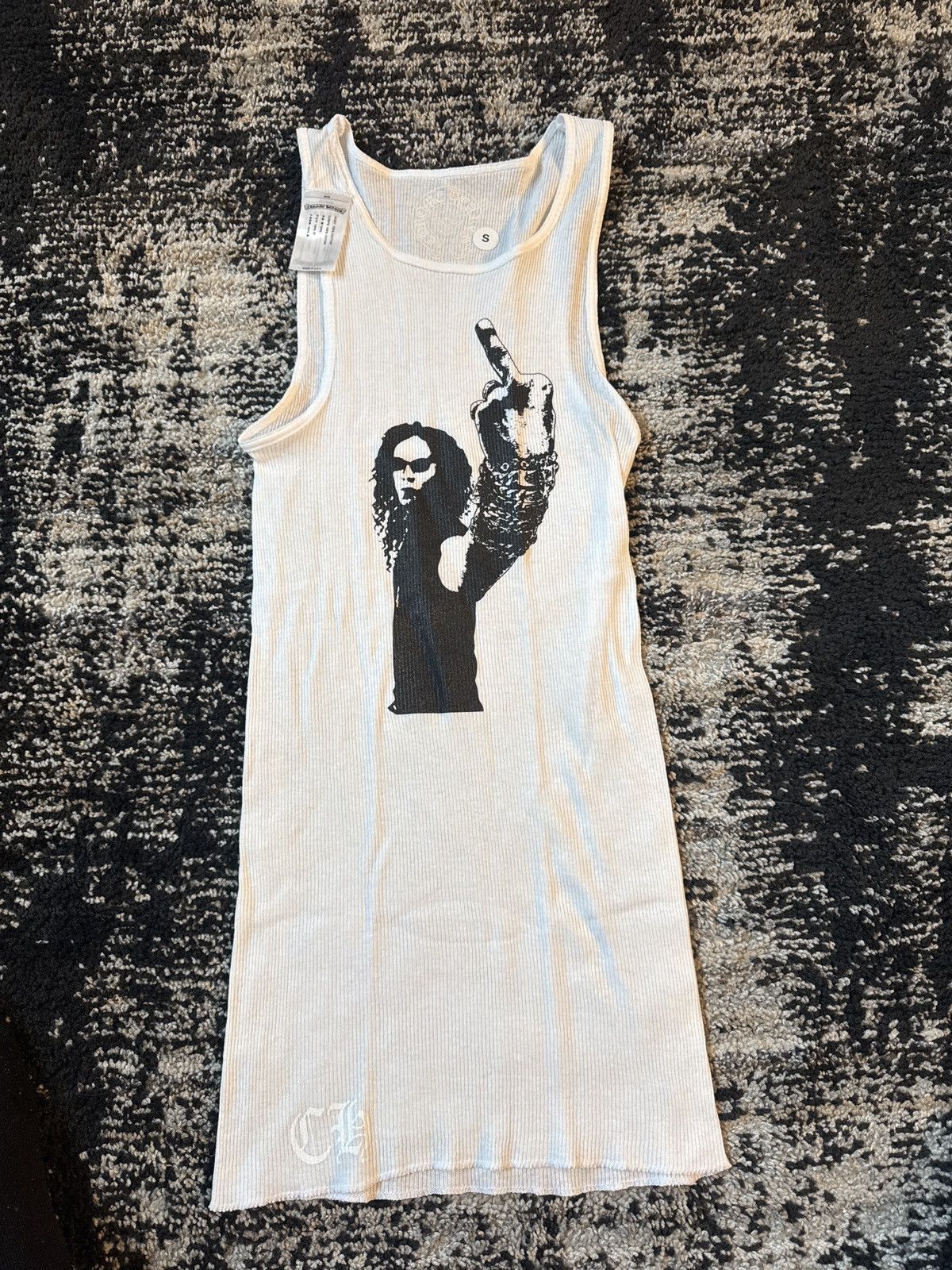Chrome Hearts Chrome Hearts White Richard Stark Tank Top Size US S / EU 44-46 / 1 - 1 Thumbnail