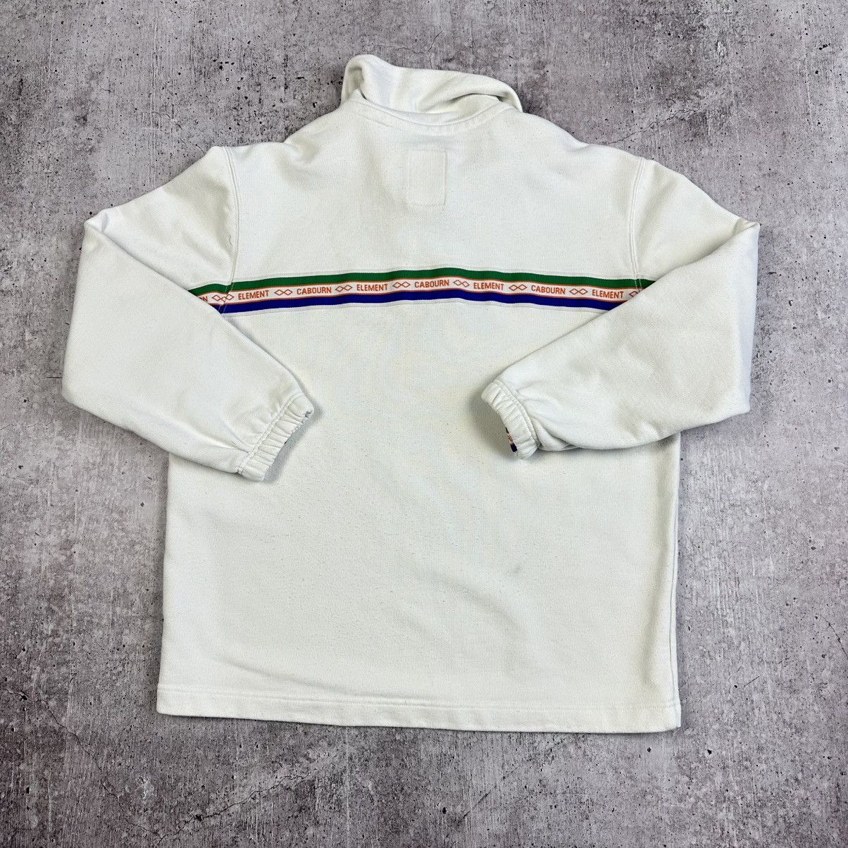 Element Vintage Element by Nigel Cabourn 1/3 Zip Sweatshirt Size US XL / EU 56 / 4 - 14 Thumbnail