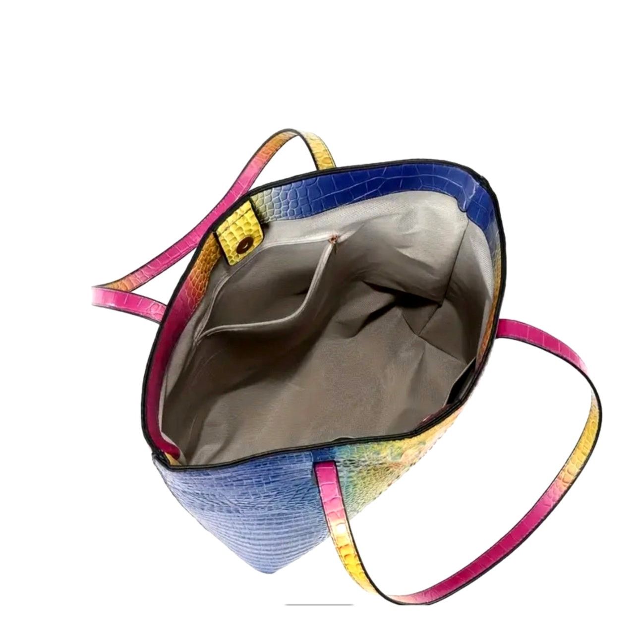 Other Colorblock Gradient Large Shoulder Handbag w/clutch Multi Size ONE SIZE - 4 Thumbnail