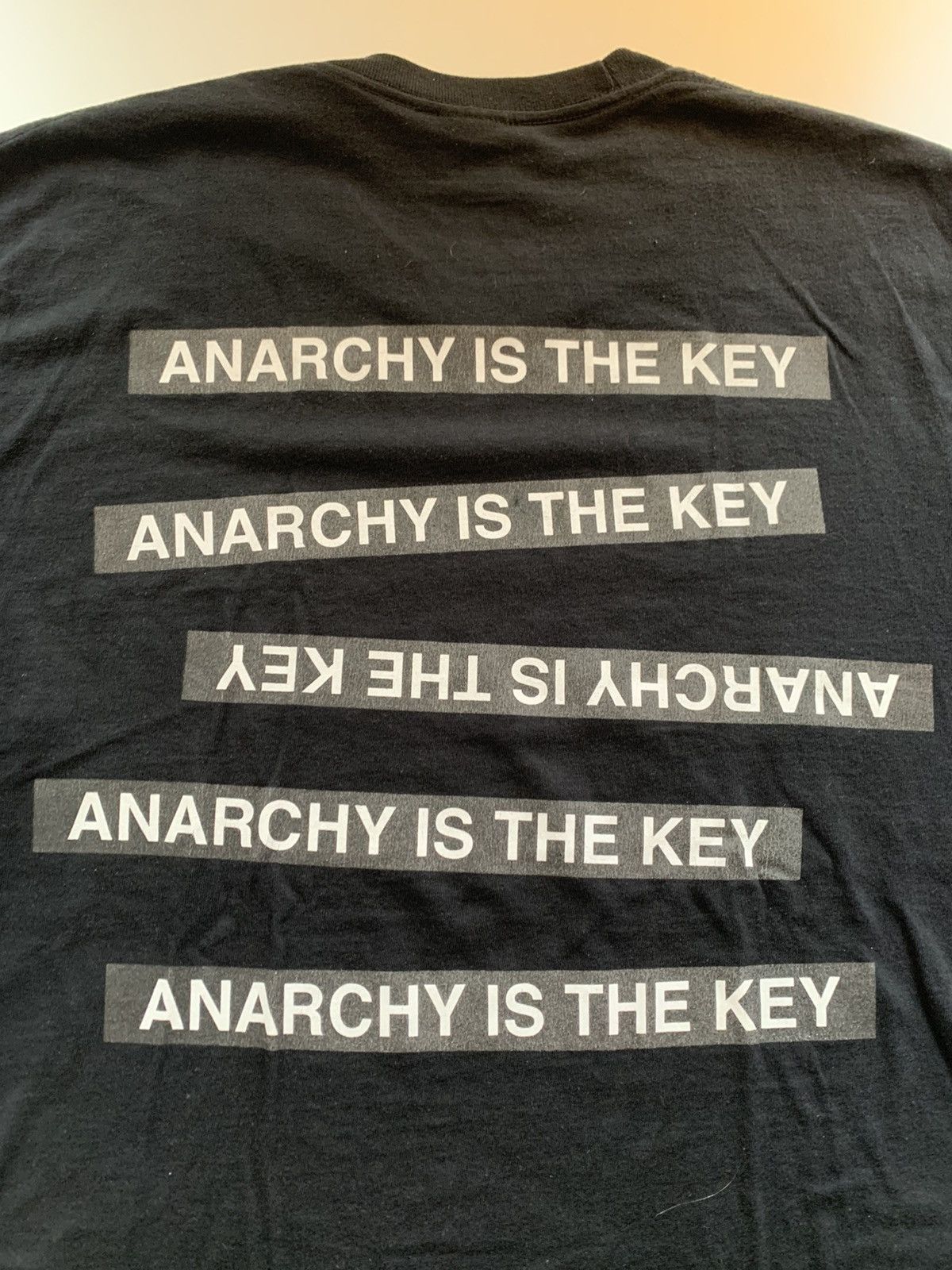 Supreme Supreme x Undercover Anarchy Is The Key T Shirt Sz L Size US L / EU 52-54 / 3 - 1 Thumbnail