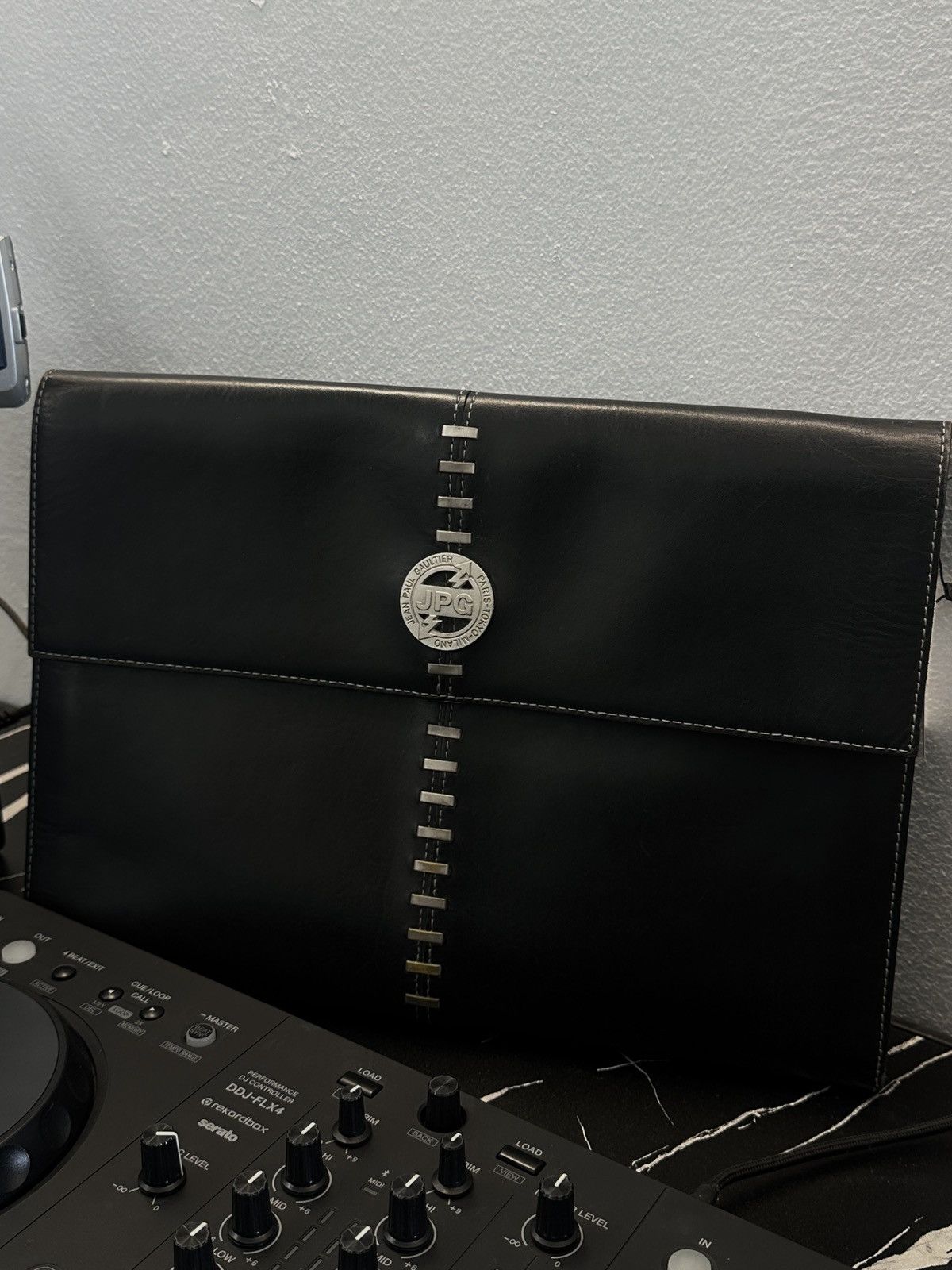 Jean Paul Gaultier Jean Paul Gaultier Leather Clutch Bag Size ONE SIZE - 1 Thumbnail