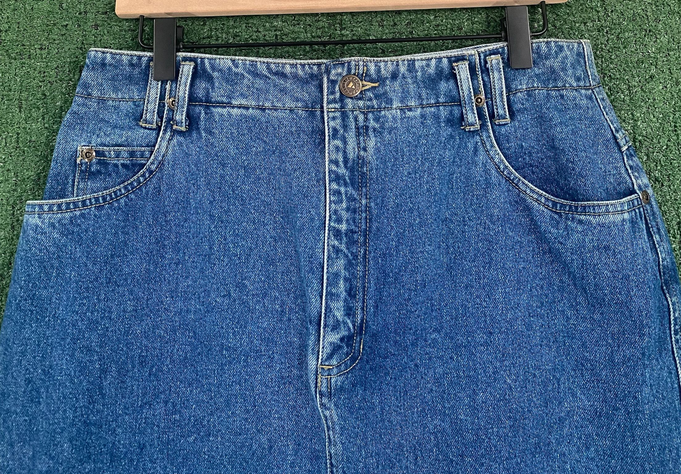 Liz Claiborne 90’s Lizwear Denim Jean Skirt Women’s 30” Waist Size 30" / US 8 / IT 44 - 2 Thumbnail