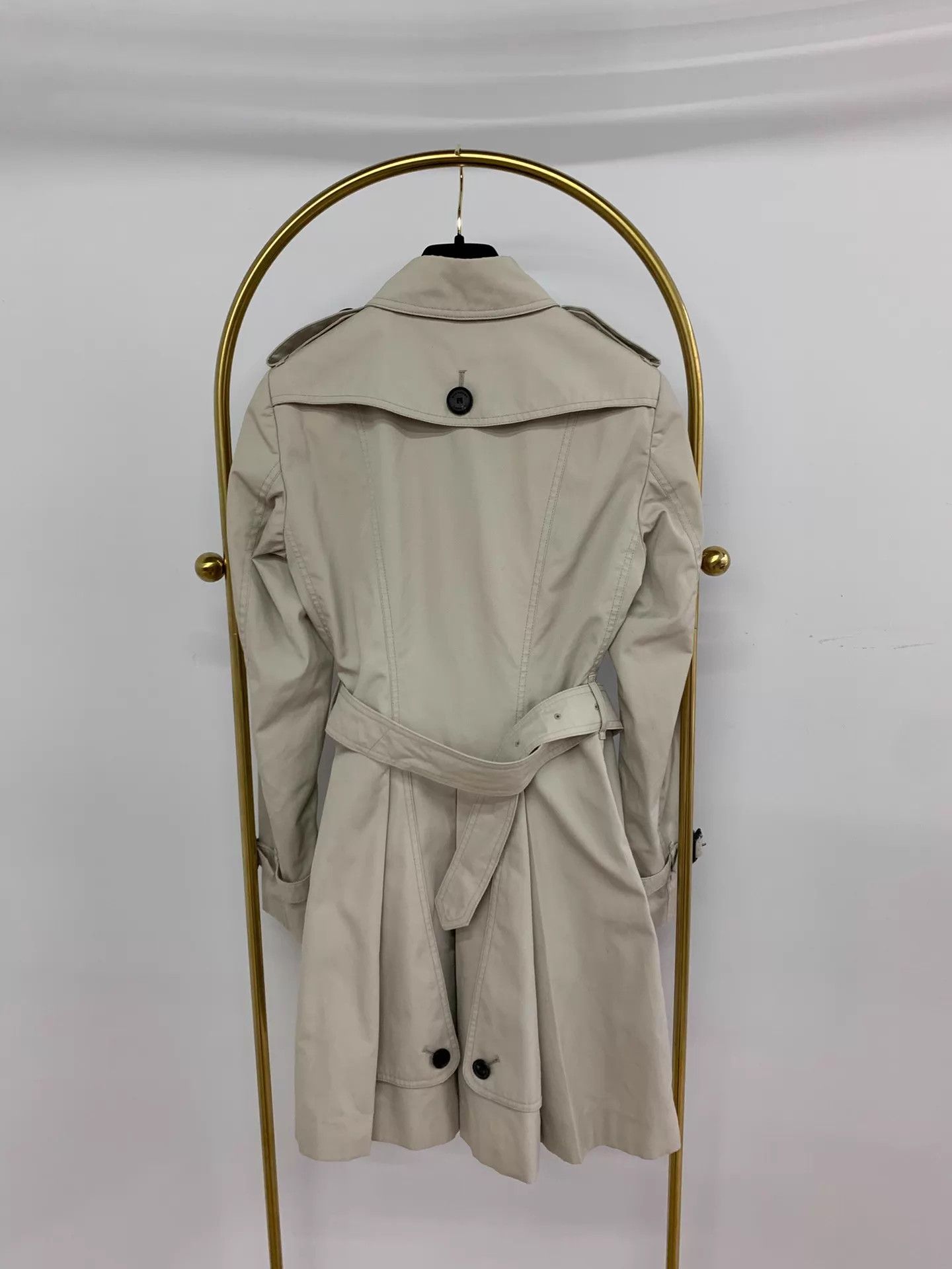 Burberry Burberry Apricot Trench Coat UK8 New Size S / US 4 / IT 40 - 3 Thumbnail