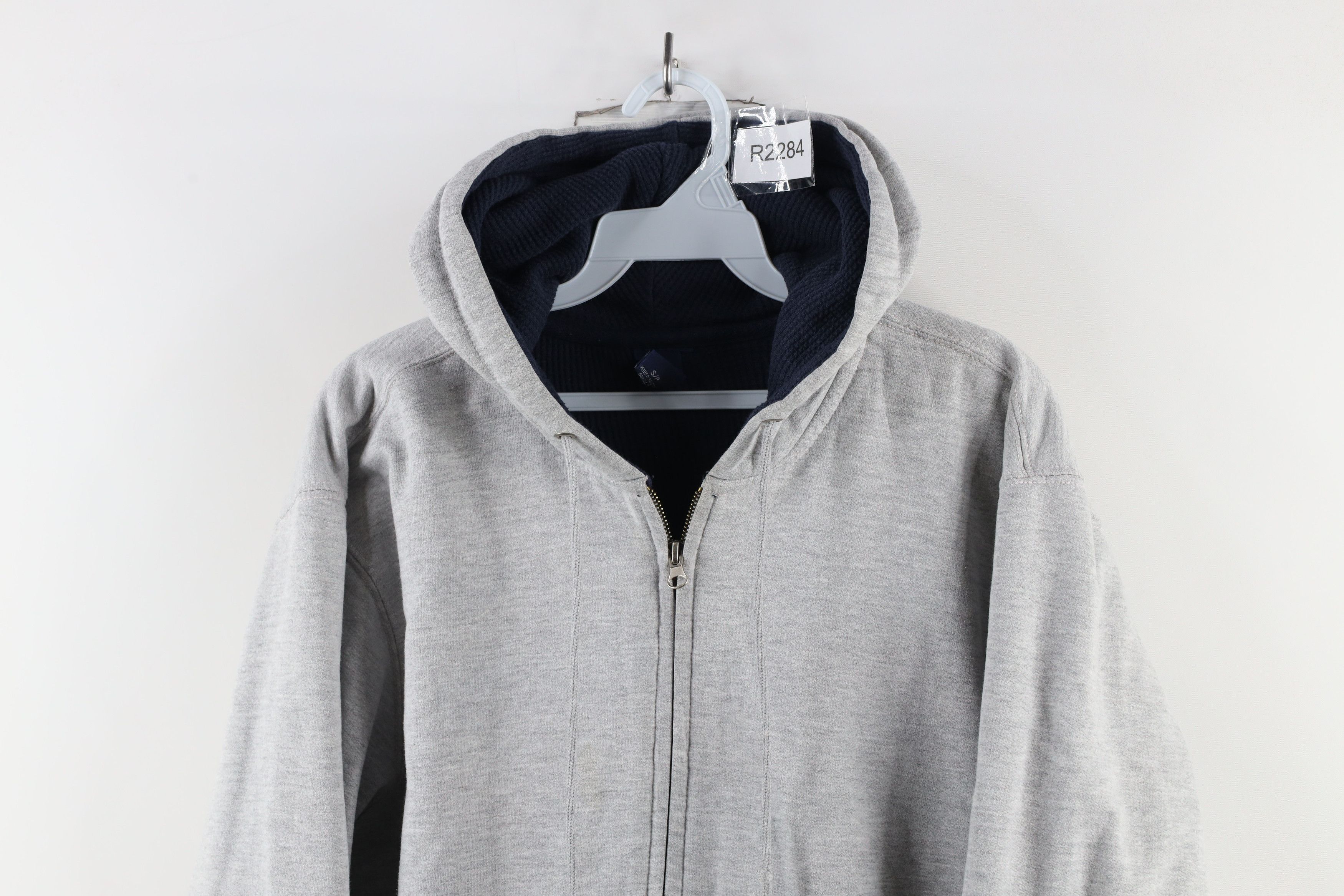 Vintage Vintage 90s Streetwear Thermal Lined Double Wall Hoodie Size US S / EU 44-46 / 1 - 2 Thumbnail