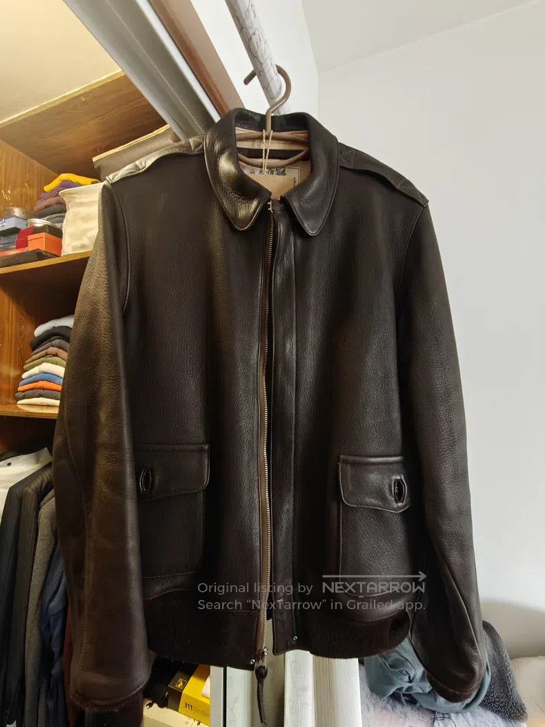 The Real McCoy's The Real McCoys Ami clicked leather clothes Size US XL / EU 56 / 4 - 1 Thumbnail