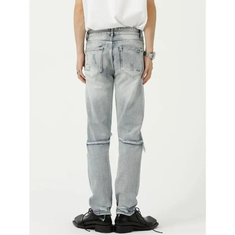 Japanese Brand Retro loose high street ripped jeans Size US 32 / EU 48 - 3 Thumbnail