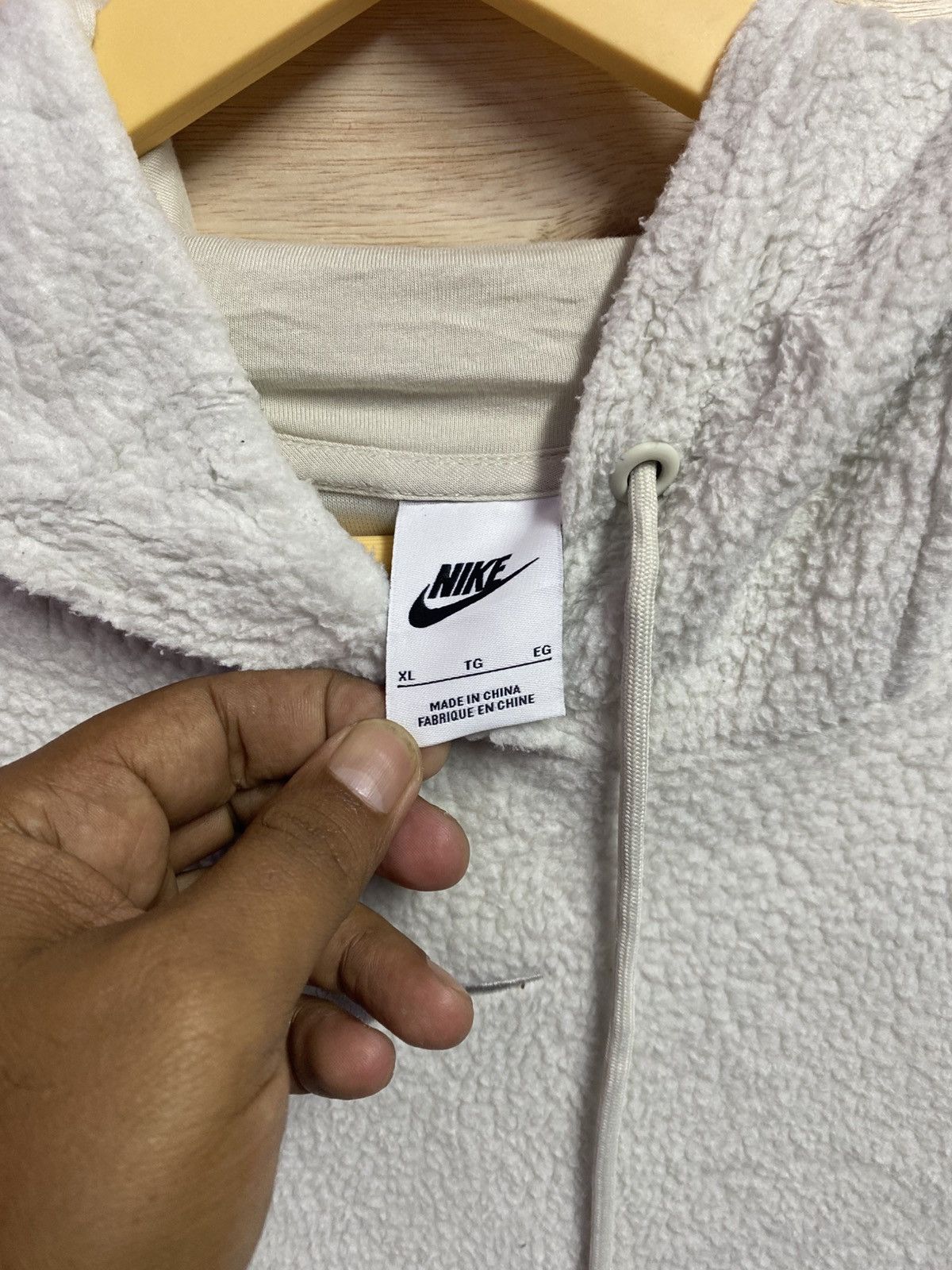 Nike Nike centre logo fleece hoodie Size US XL / EU 56 / 4 - 6 Thumbnail