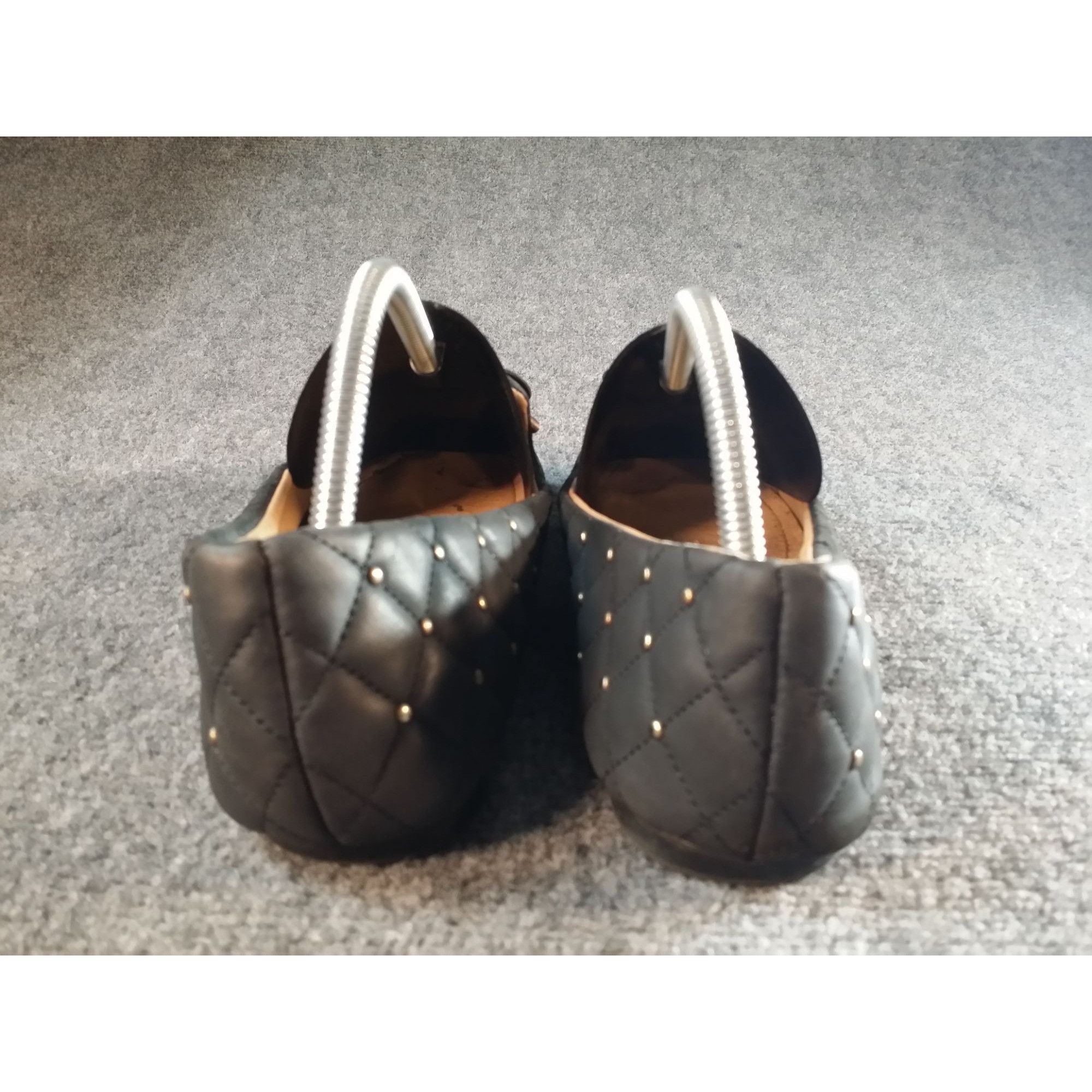 Seven 7 Seven 7 Quilted Stud Ballet Flats Women Sz 10 Black Bow Low Size US 10 / IT 40 - 4 Thumbnail