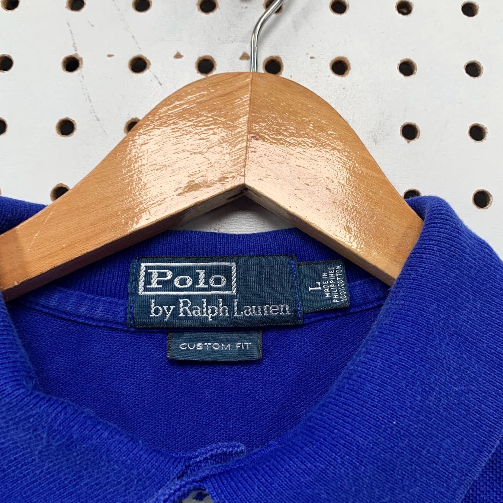 Polo Ralph Lauren VINTAGE Polo Ralph Lauren Shirt Mens Large Royal Blue Orange Pony Custom Fit Polo Shirt Men Large Royal Blue Orange Pony Custom Fit Size US L / EU 52-54 / 3 - 4 Thumbnail