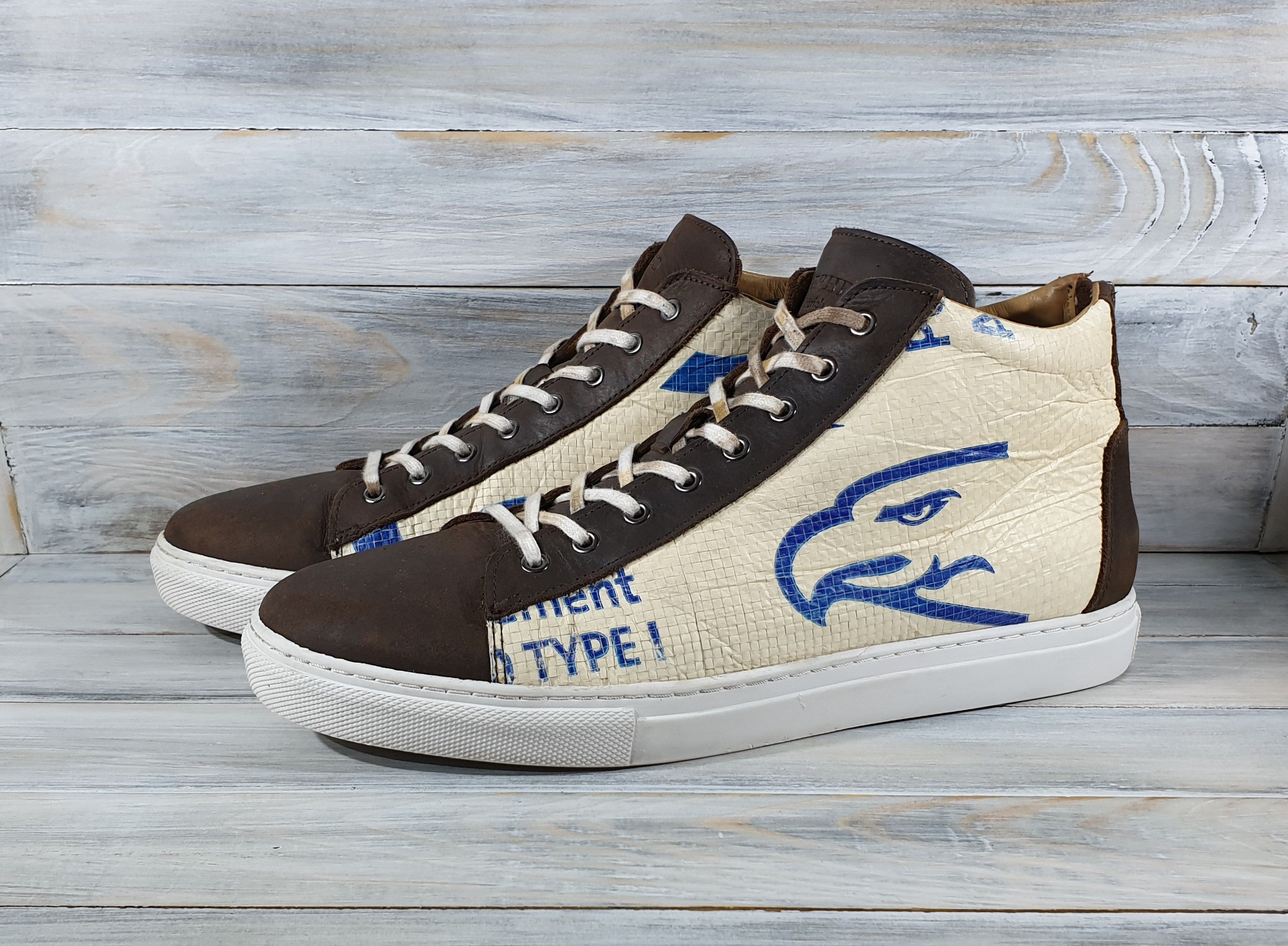 Other ELEPHBO Zurich SNEAKERS HIGH BLUE EAGLE Handmade Size US 11 / EU 44 - 17 Thumbnail