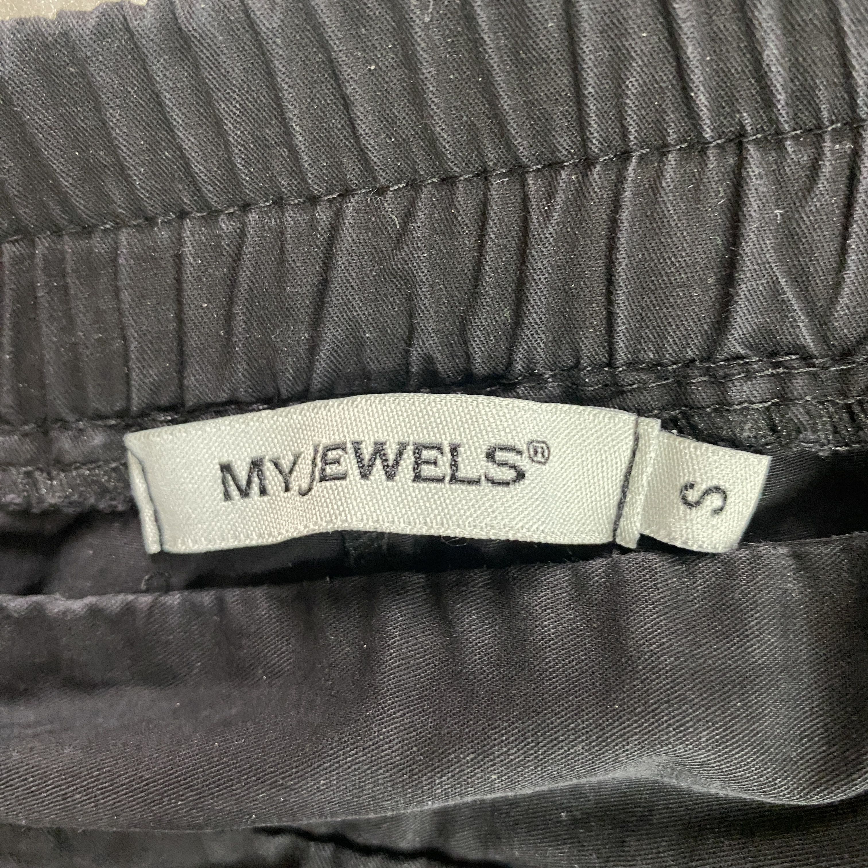 Other Y2K Streetwear Black Cargo Jogger Pants – Size Small Size 27" / US 4 / IT 40 - 8 Thumbnail