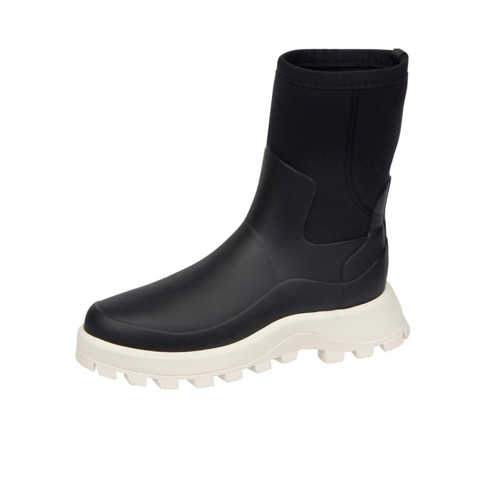 Hunter Hunter Womens City Explorer Short Boot Black Shaded White Size US 5 / IT 35 - 5 Thumbnail