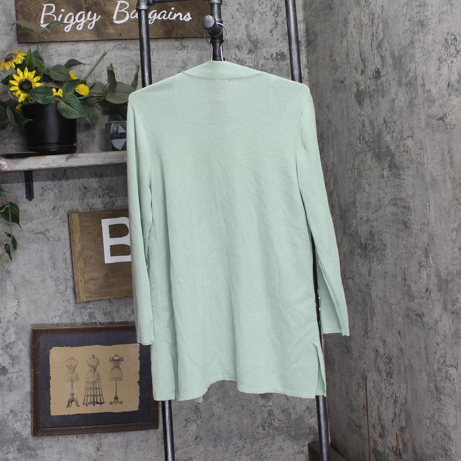 Other Nwt Anne Klein Cuff Cardigan Juniper Crocodile Green M Size M / US 6-8 / IT 42-44 - 2 Thumbnail