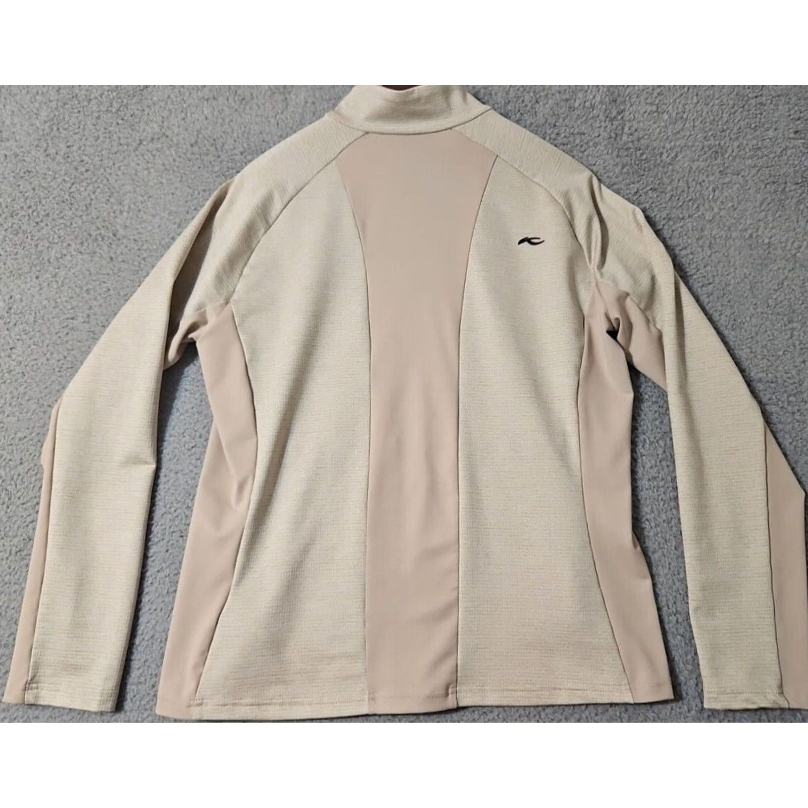 KJUS KJUS Emelia Jacket Women's Golf Beige Tan Full Zip 2XL 44 Size XXL / US 16-18 / IT 52-54 - 2 Thumbnail