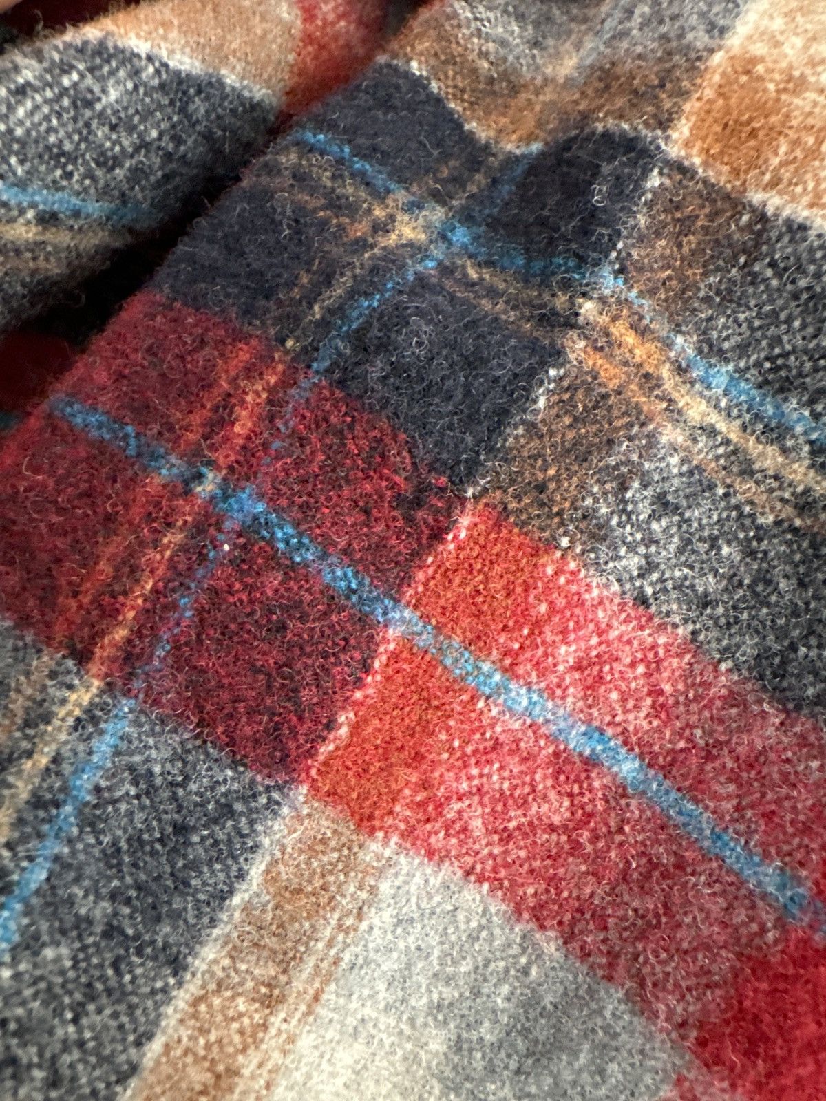 Flannel × Pendleton × Vintage 60-70s Vintage Pendleton Flannel Wool Chest Pocket Shirt Size US L / EU 52-54 / 3 - 13 Thumbnail