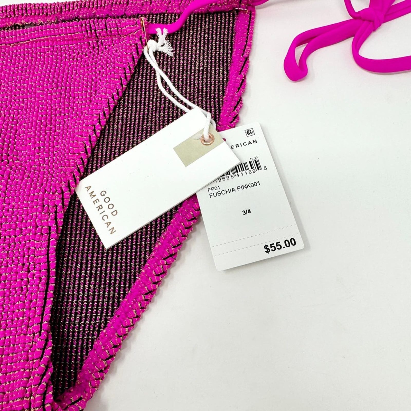 Good American Good American Tiny Metallic Bottom Size 3/4 L/XL Size L / US 10 / IT 46 - 3 Thumbnail