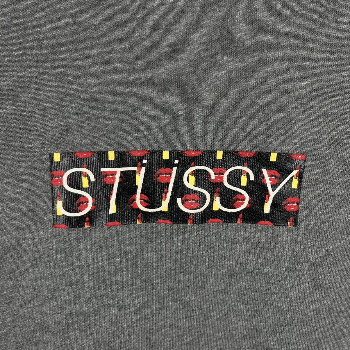 Stussy × Vintage Vintage Stussy Box Logo Sweatshirt Size US S / EU 44-46 / 1 - 3 Thumbnail