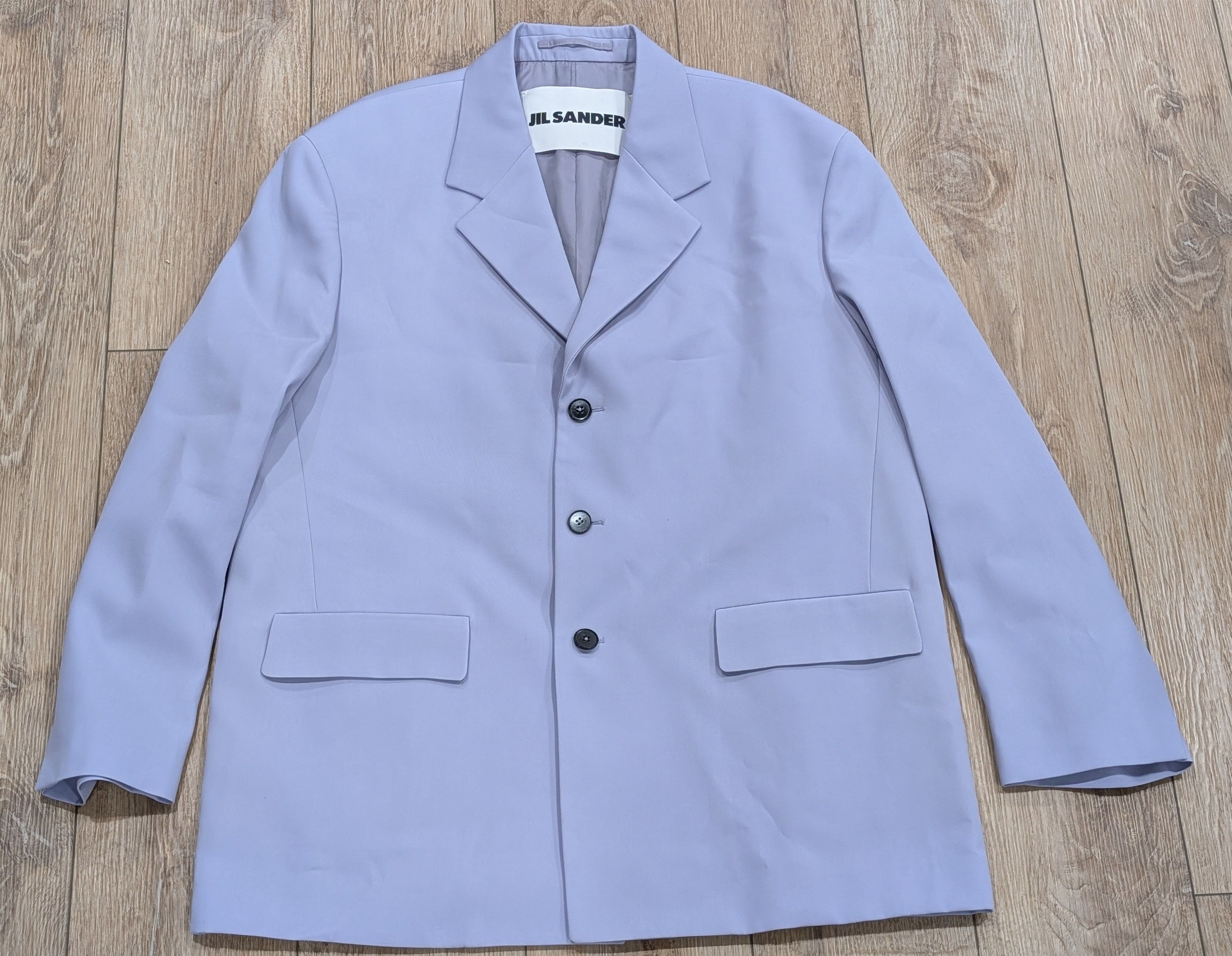 Jil Sander Mens JIL SANDER Wool Blazer Aster 54 US 44 Size 44R - 1 Thumbnail