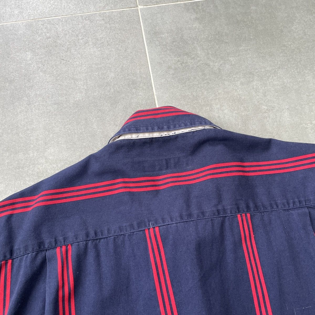 Nautica × Vintage Vintage Nautica Blue Water Challenge Button Shirt Size M Size US M / EU 48-50 / 2 - 19 Thumbnail