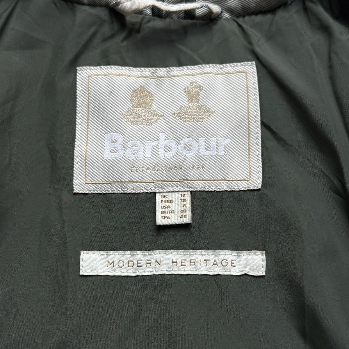 Barbour Barbour - Tartan Germain Quilted Puffer - Jacket Size M / US 6-8 / IT 42-44 - 13 Thumbnail