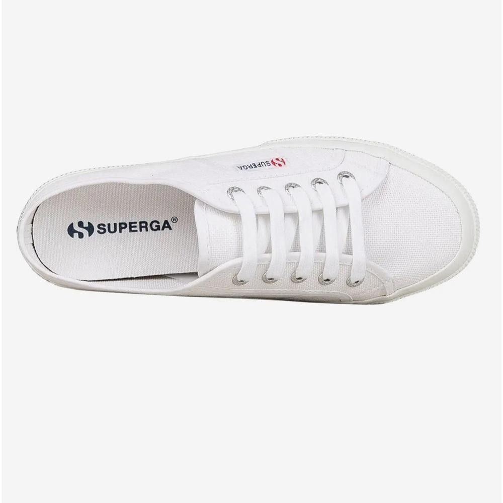 Superga Superga l 2402 Mule White Slide On Size 6 Size US 6 / IT 36 - 2 Thumbnail