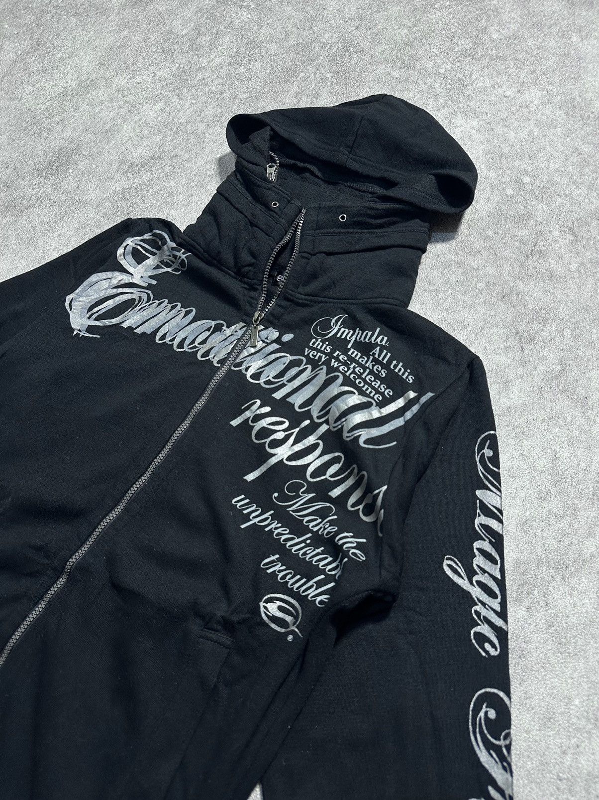If Six Was Nine Japanes Impala Poem Bono Hoodie Size US L / EU 52-54 / 3 - 4 Thumbnail