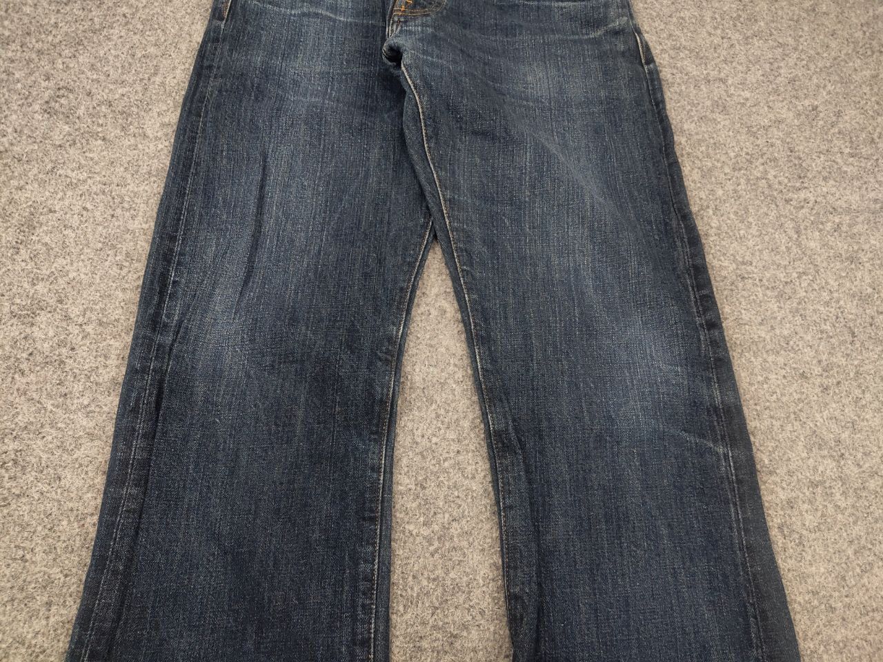 Indigofera Indigofera Vintage Selvedge Distressed Japan Denim Jeans Size US 34 / EU 50 - 5 Thumbnail