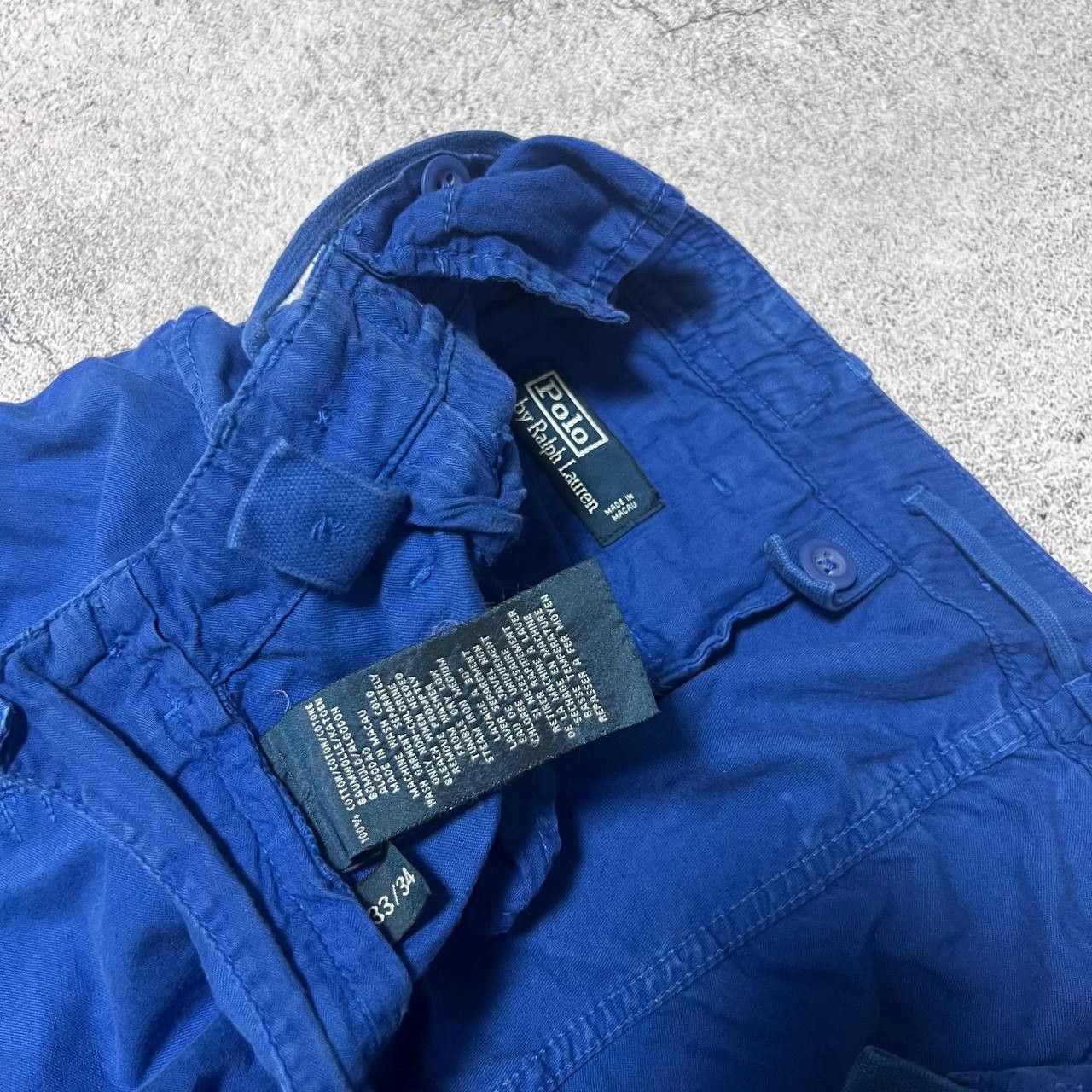 Polo Ralph Lauren × Vintage Polo Ralph Lauren Vintage Cargo Pants Paratrooper double Size US 33 - 6 Thumbnail