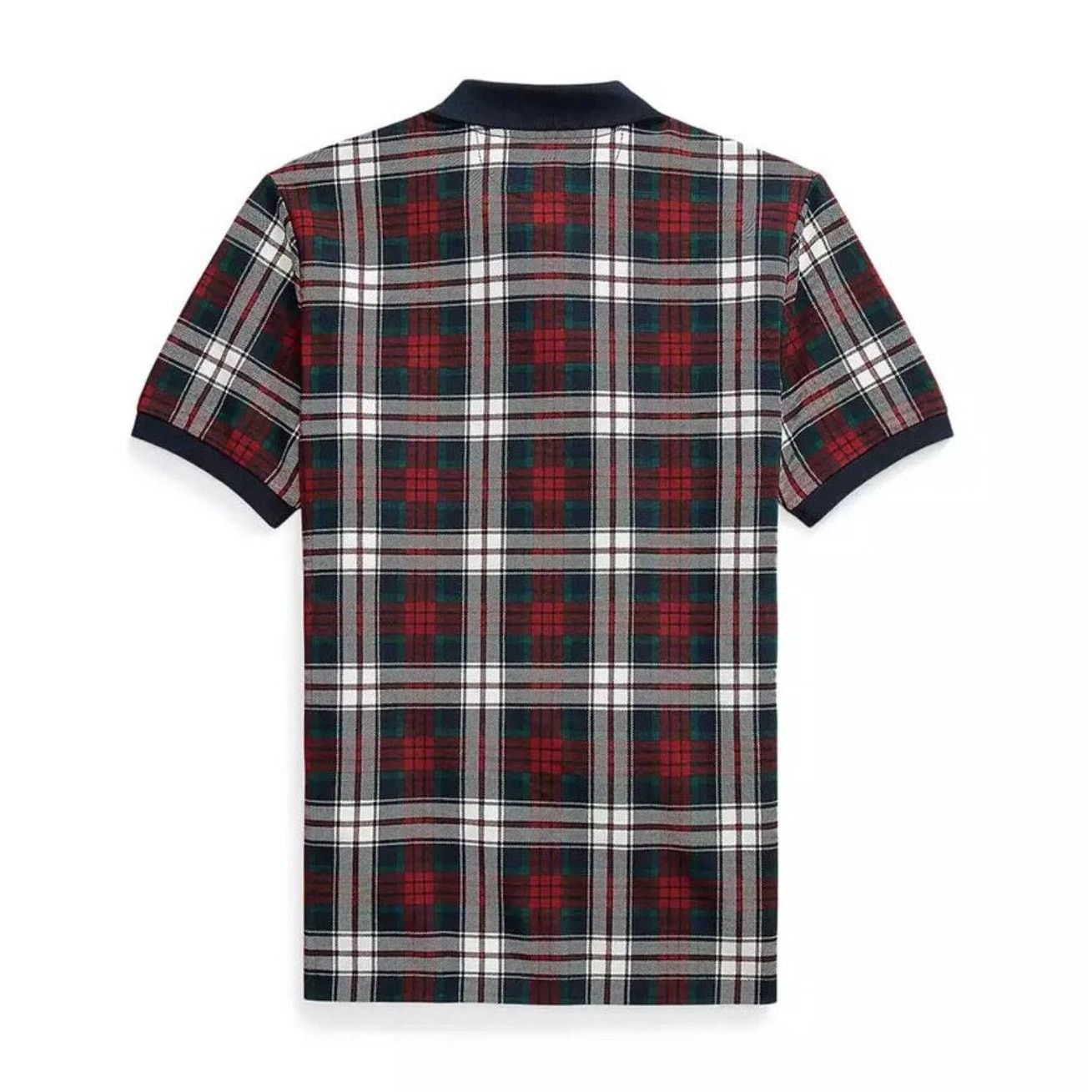 Polo Ralph Lauren × Ralph Lauren Ralph Lauren Plaid Cotton Mesh Polo Shirt Checkered Rugby Size US L / EU 52-54 / 3 - 2 Thumbnail