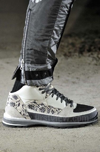 Dries Van Noten FW14 python hiking boots.Like Rick Owens or Damir Doma Size US 9.5 / EU 42-43 - 1 Thumbnail